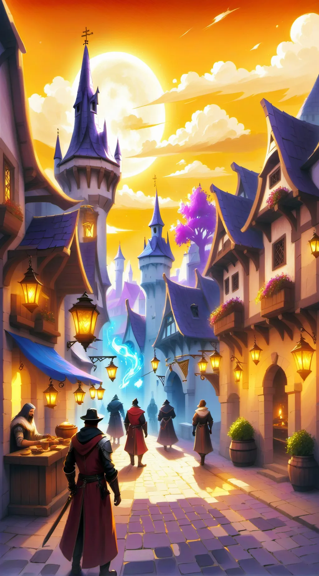 ai character: MHA Medieval (AU) background