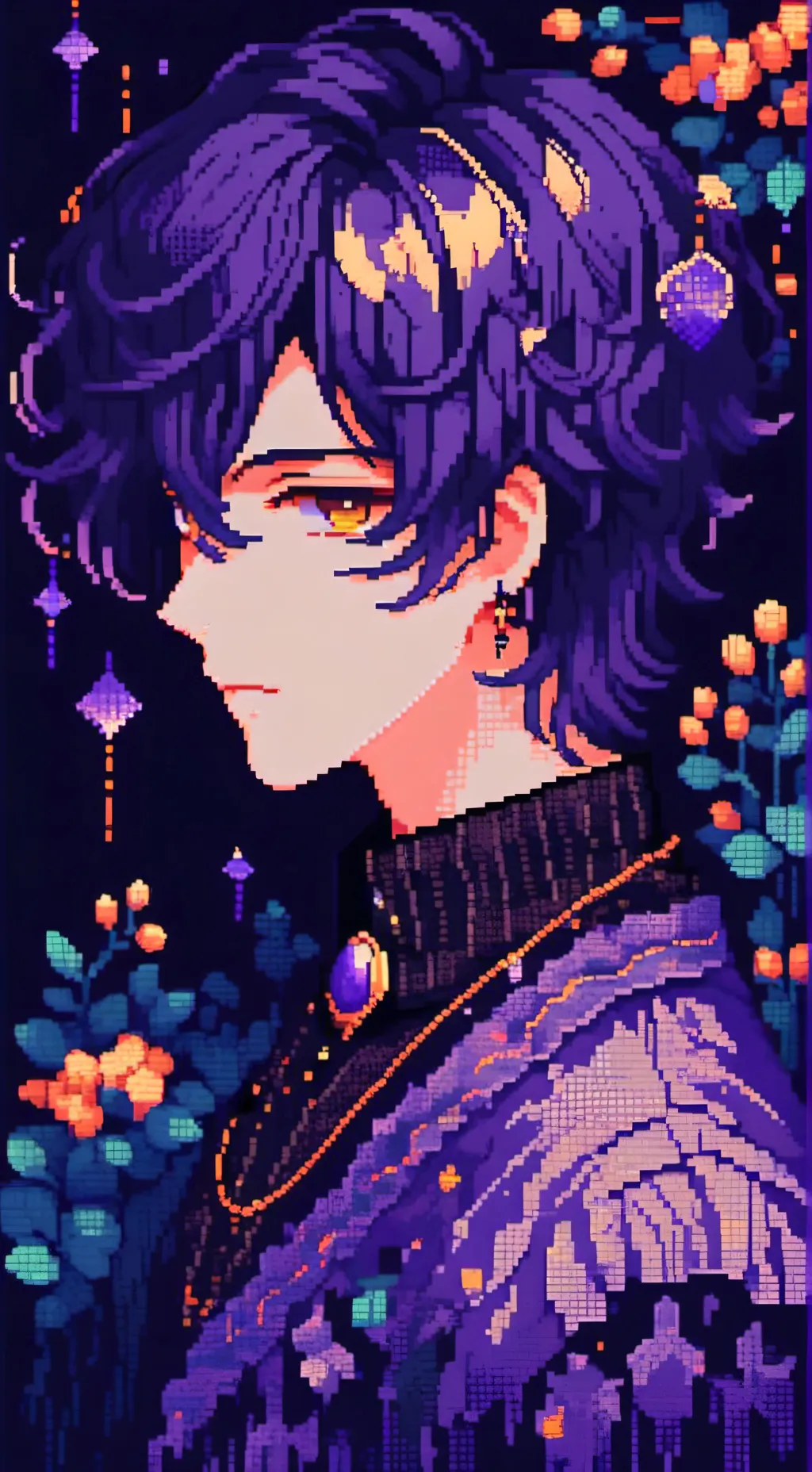 ai character: Thanos background