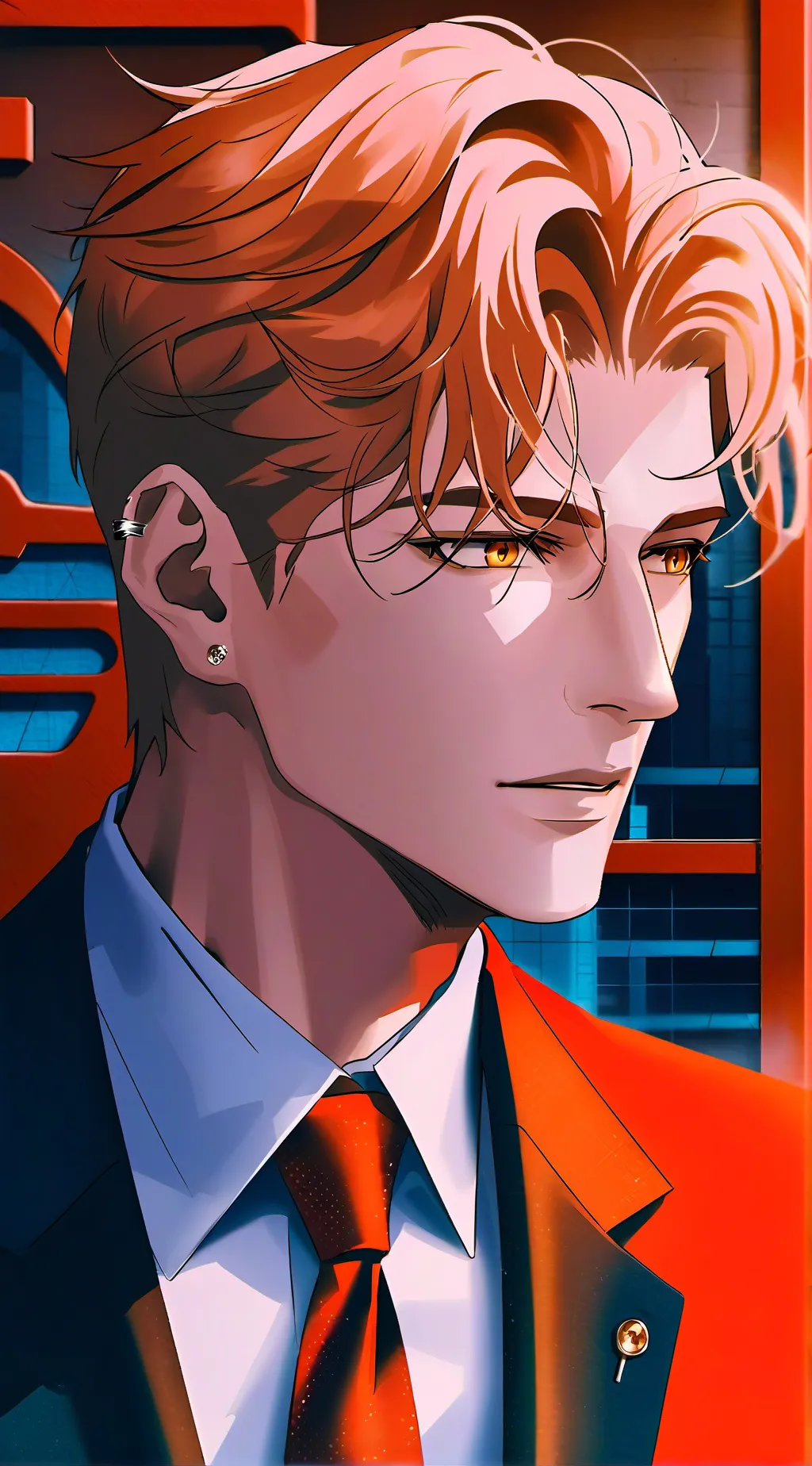 ai character: Kensuke Arashi background