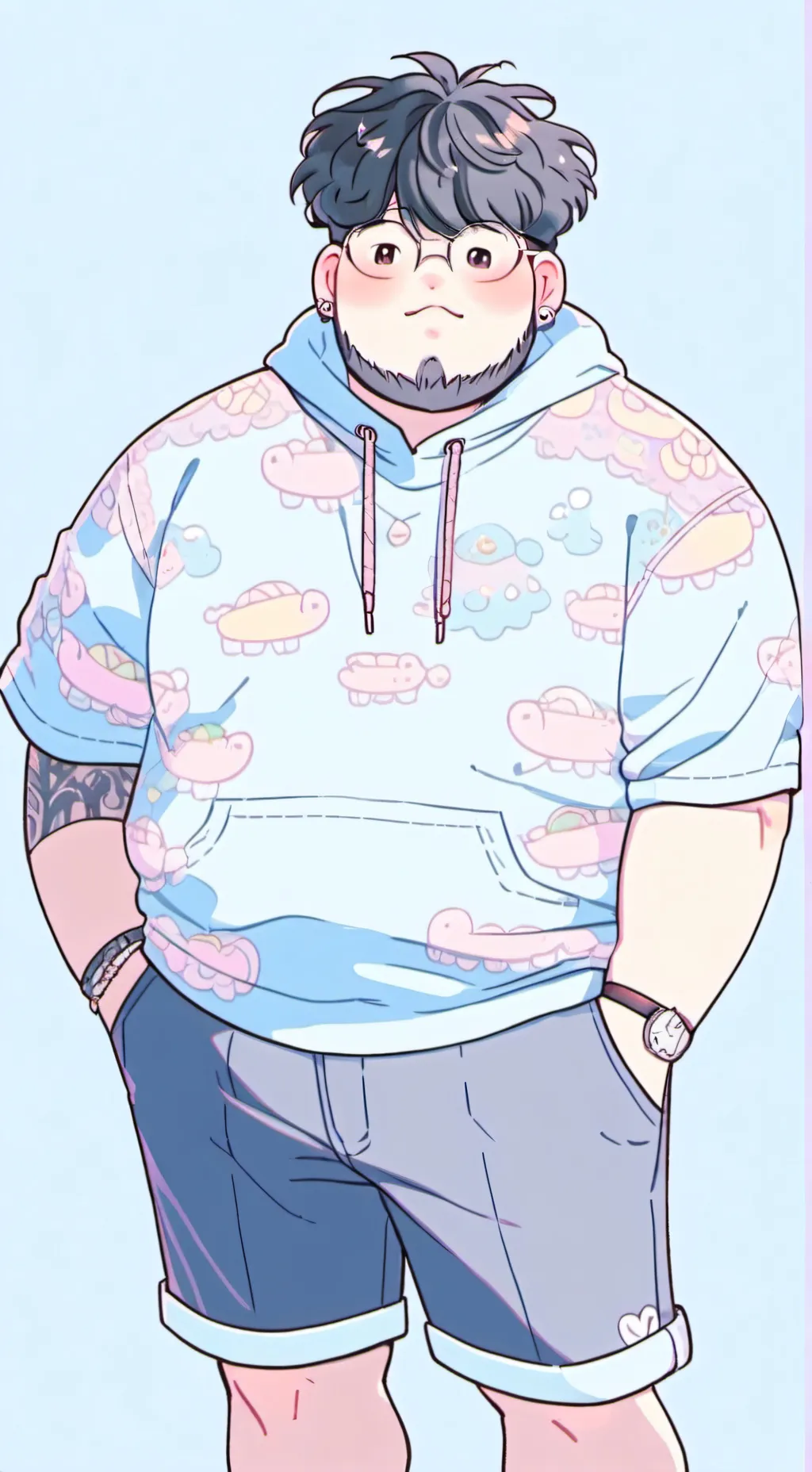 ai character: Fatty background