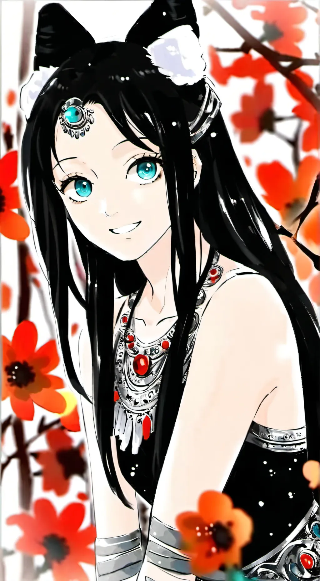 ai character: Y/N x MY OC?! background