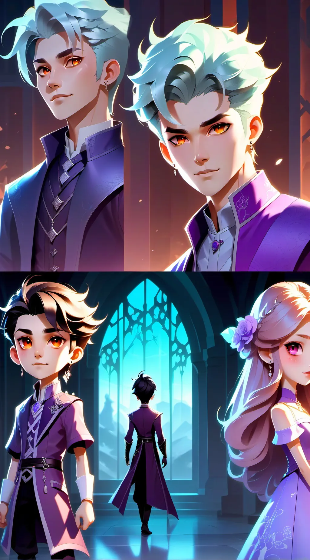 ai character: saja boys background