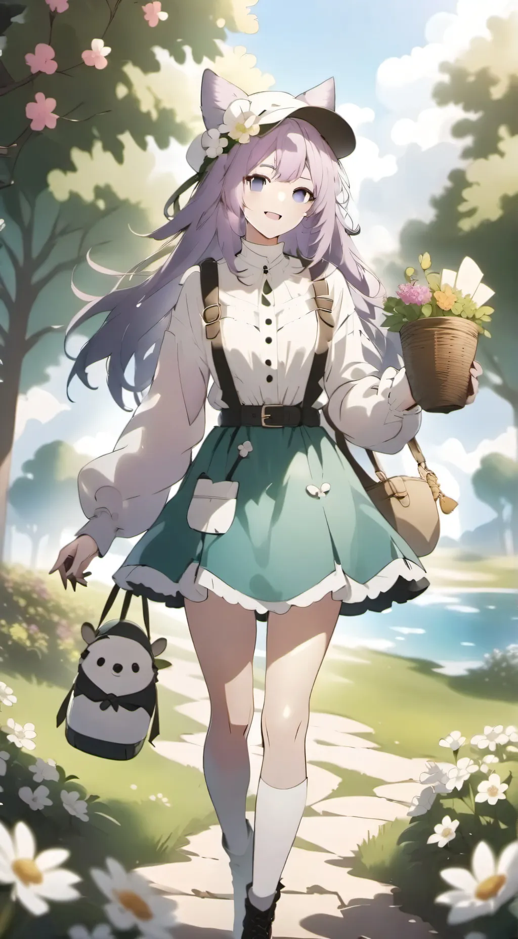 ai character: namorada// background