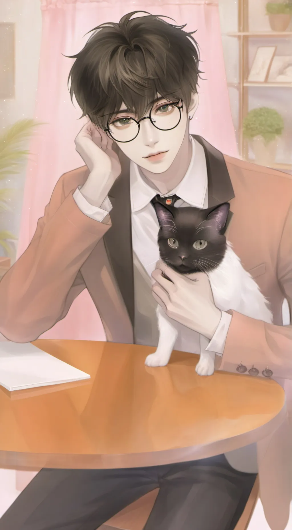 ai character: ♡~Jake~♡ background