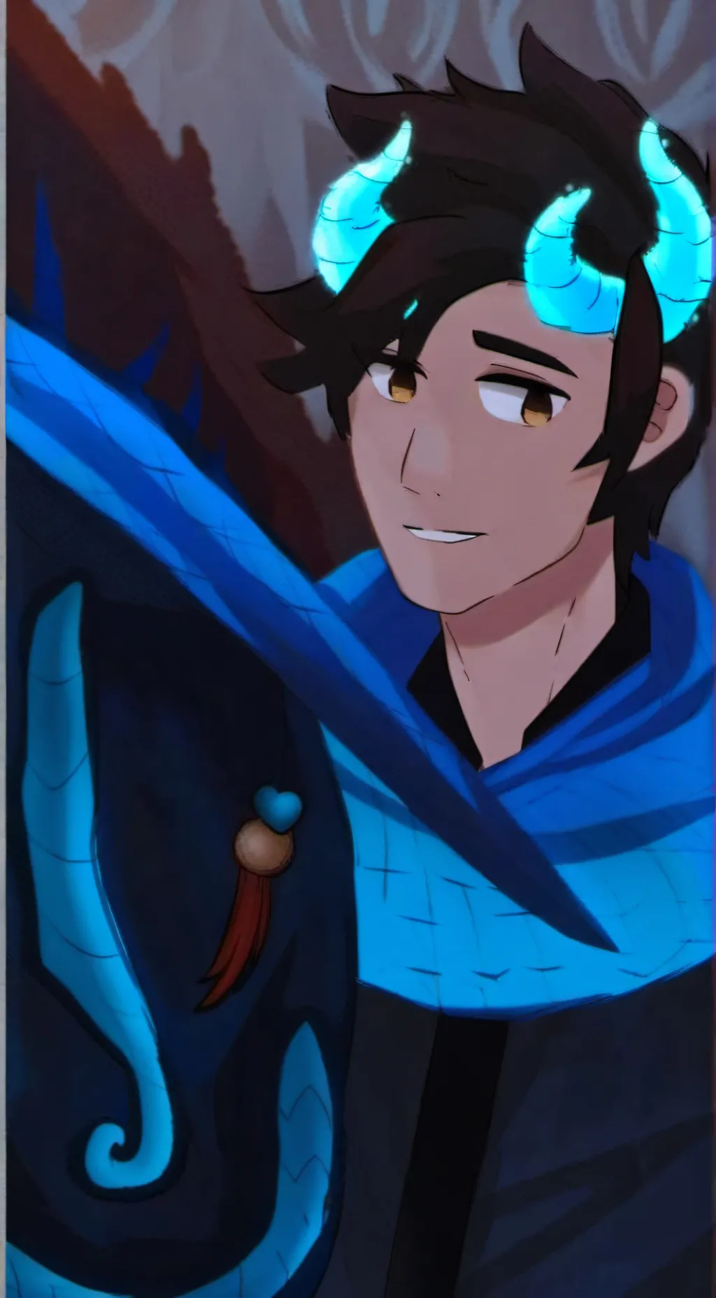 ai character: Pierce from aphmau background