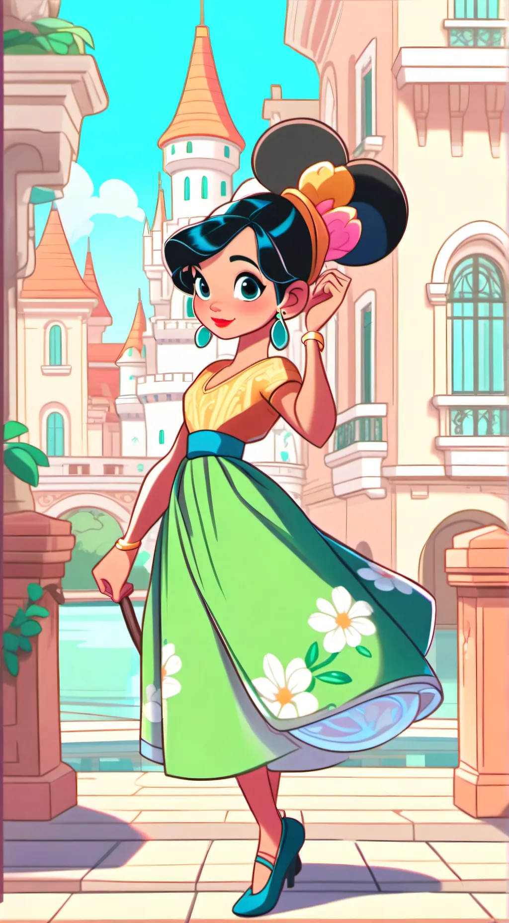 ai character: Oj Family background