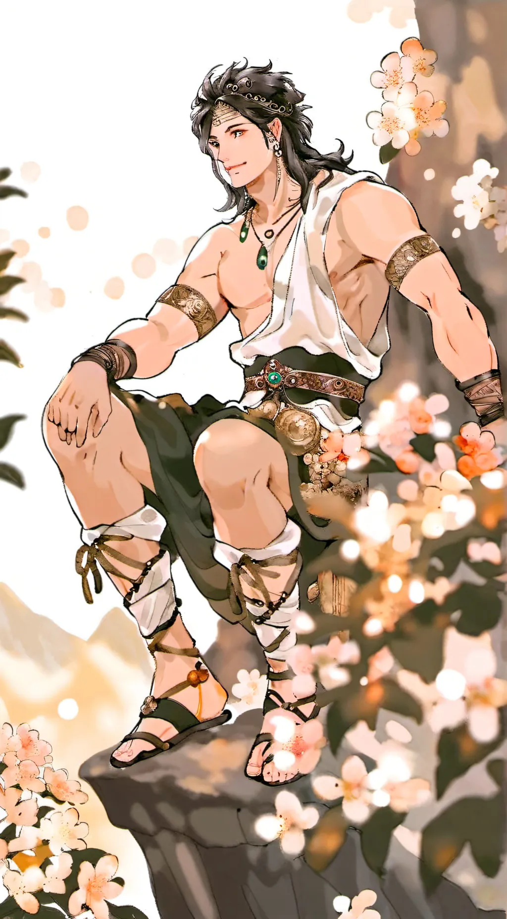 ai character: Heracles background
