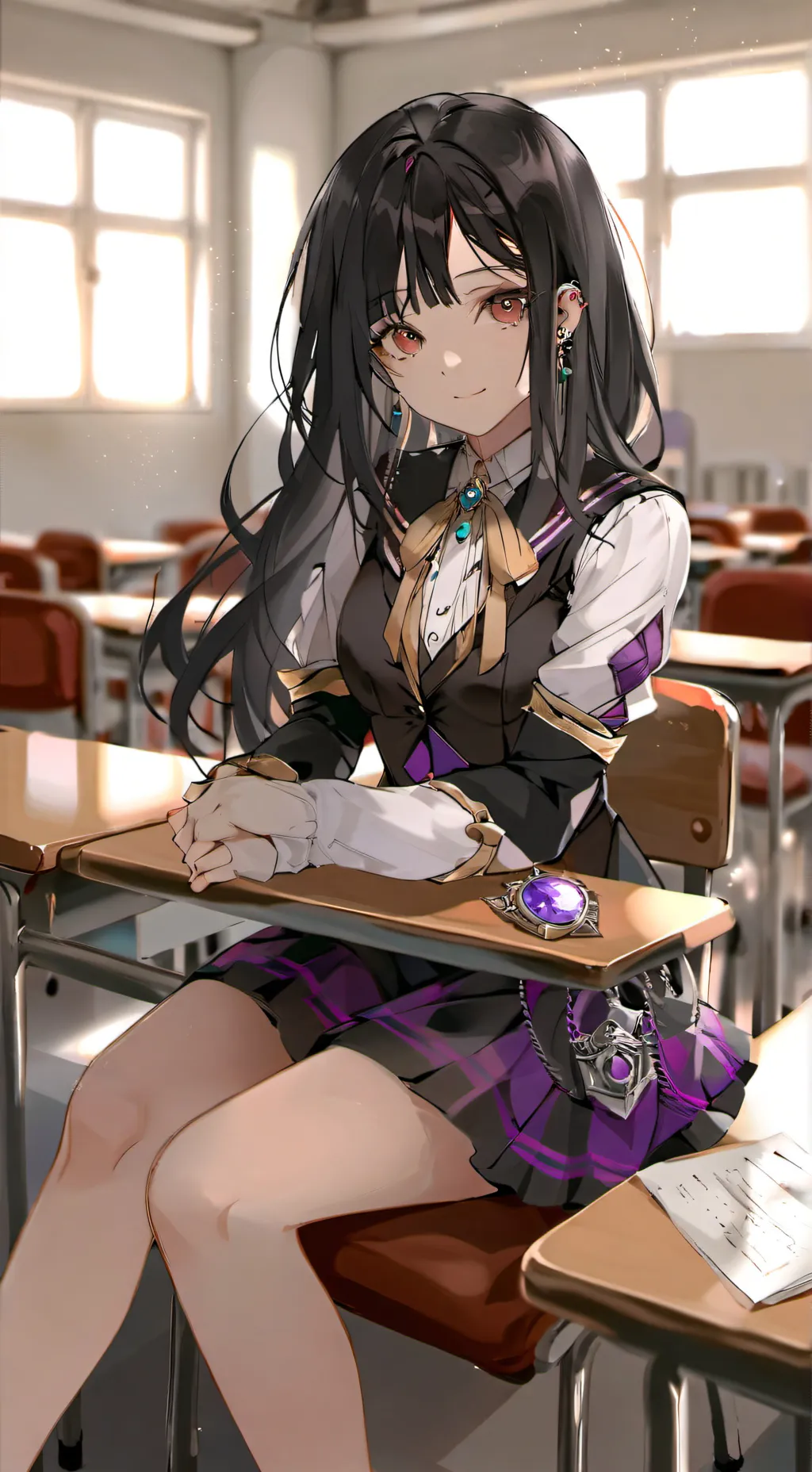 ai character: lilly the pick mee background