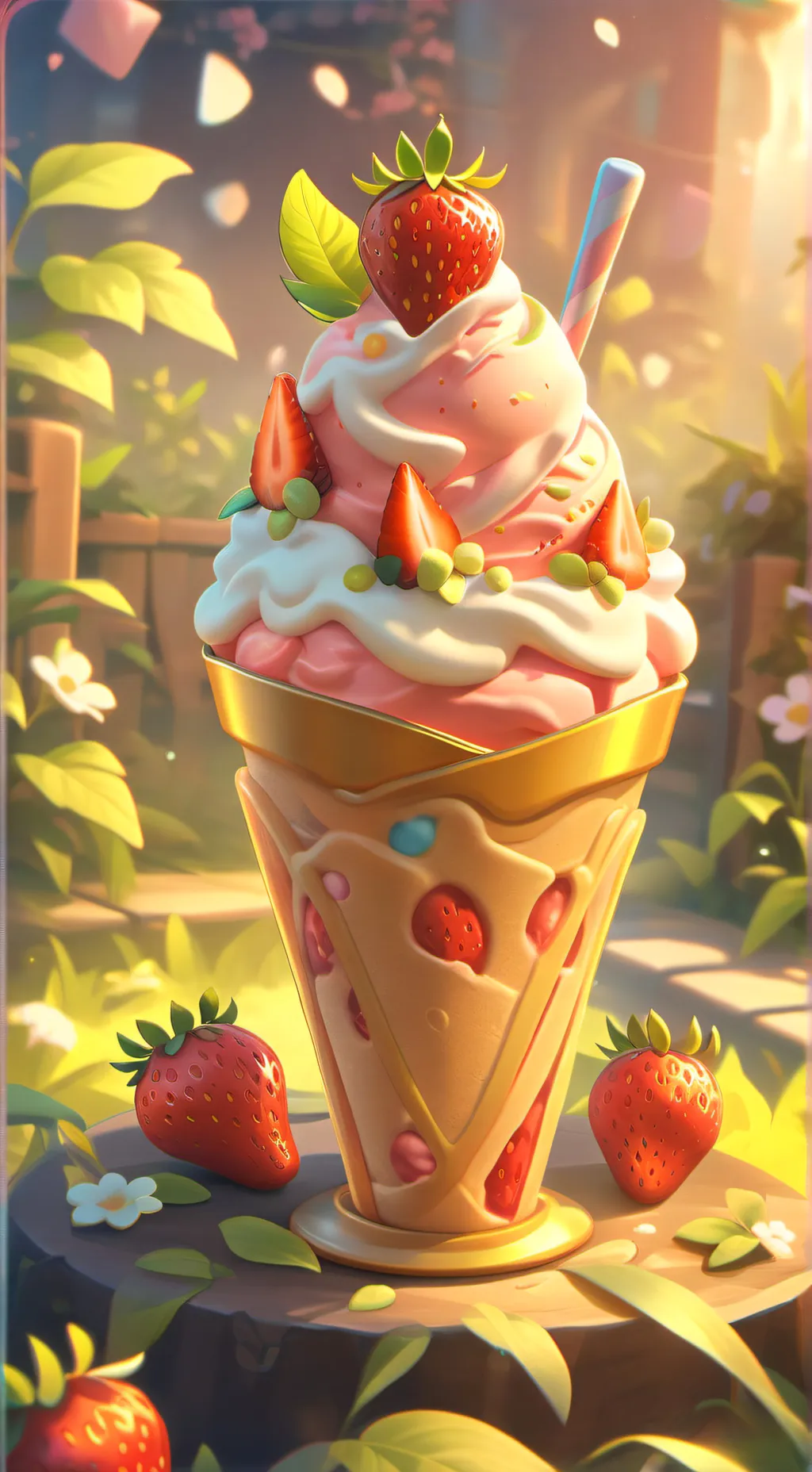 ai character: Random tester background