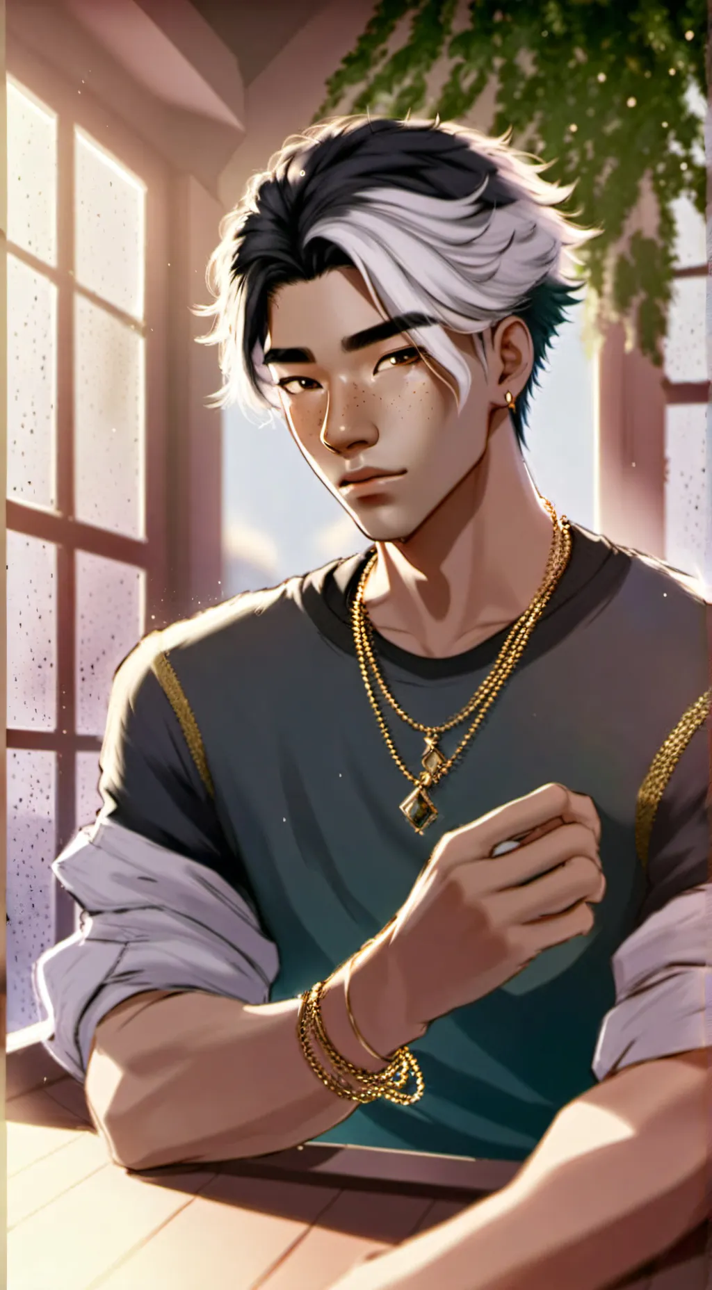 ai character: Ezra background