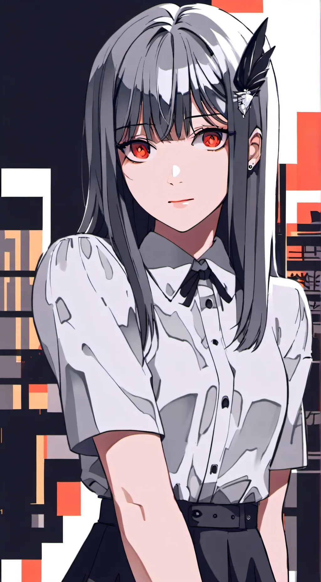 ai character: yornami okanu background