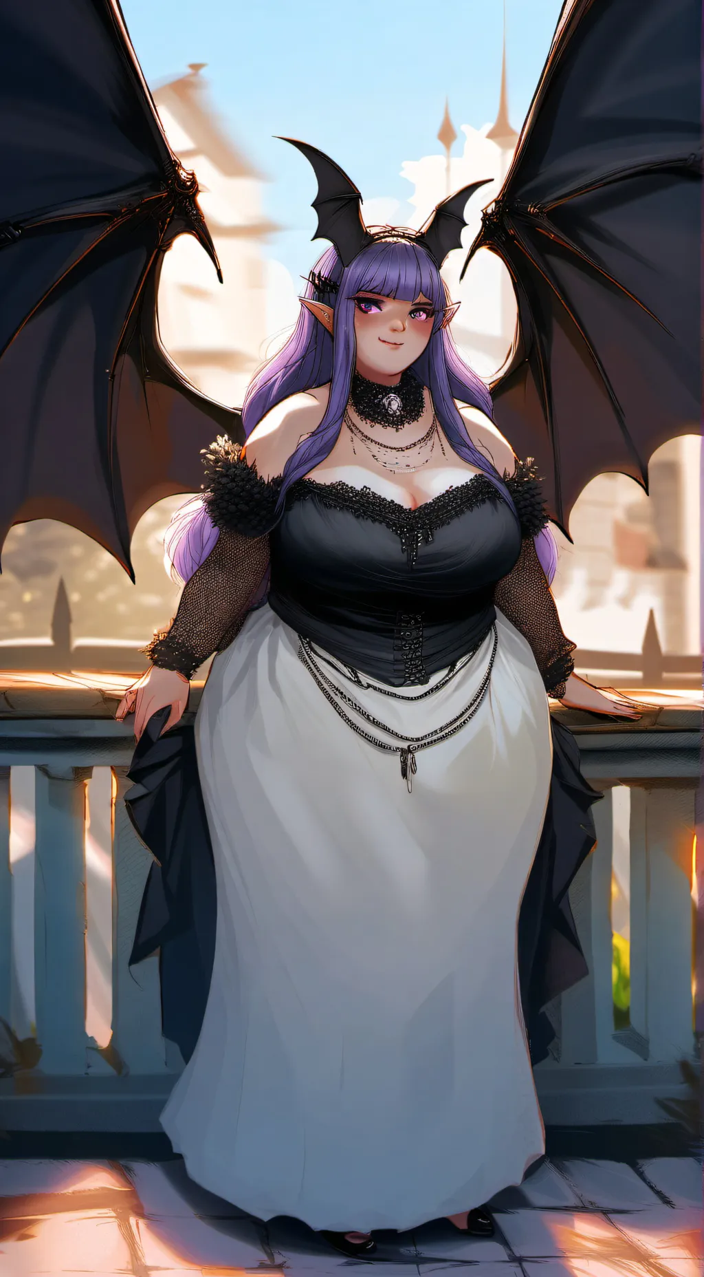 ai character: Venette Bkackheart background