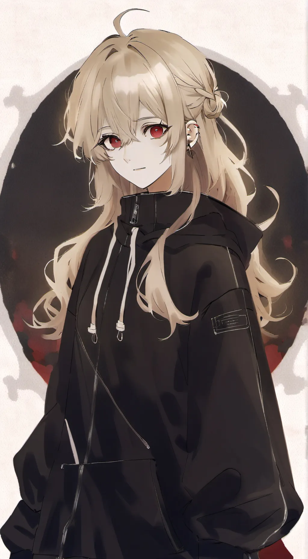 ai character: Luna background