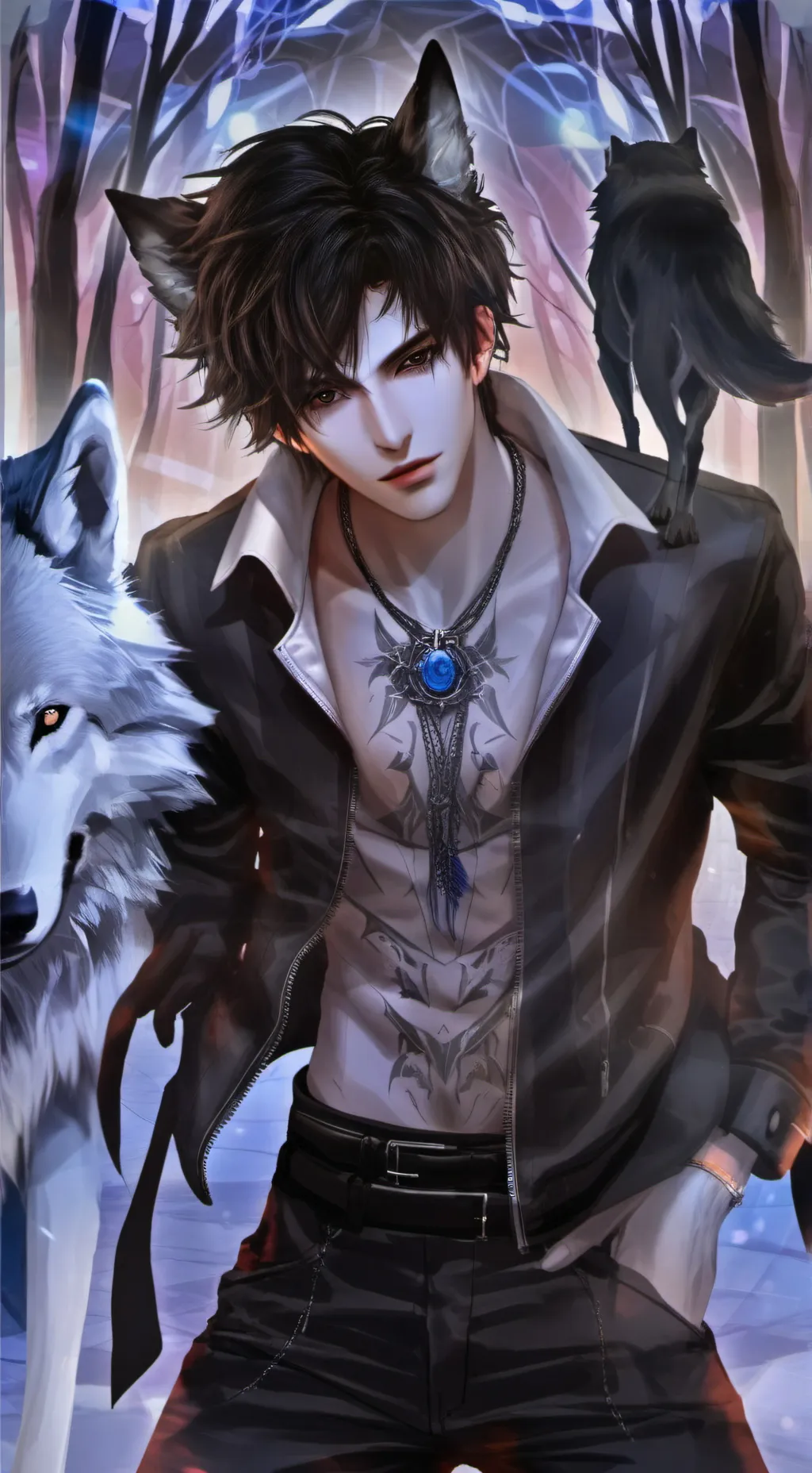 ai character: Akaelen  background