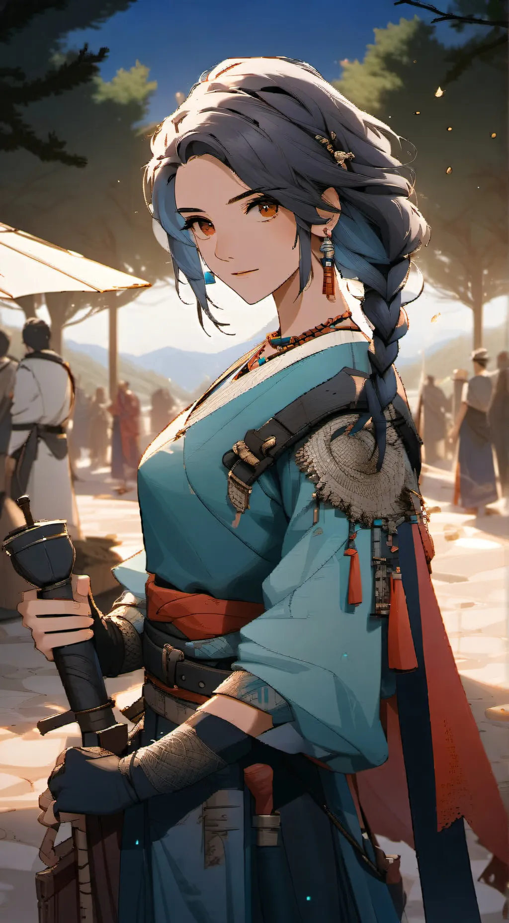 ai character: Sally background