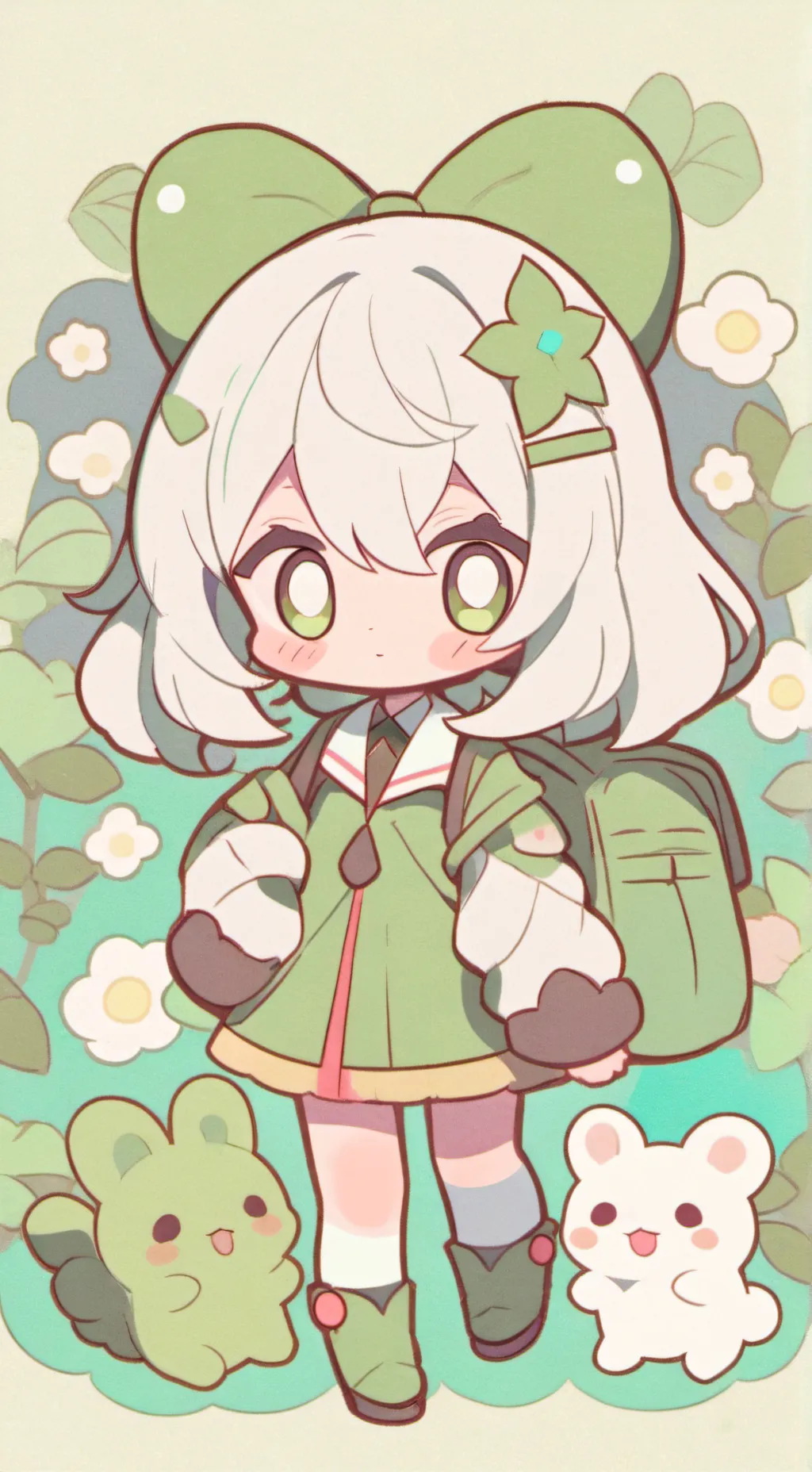 ai character: Sippy’s Garden! background