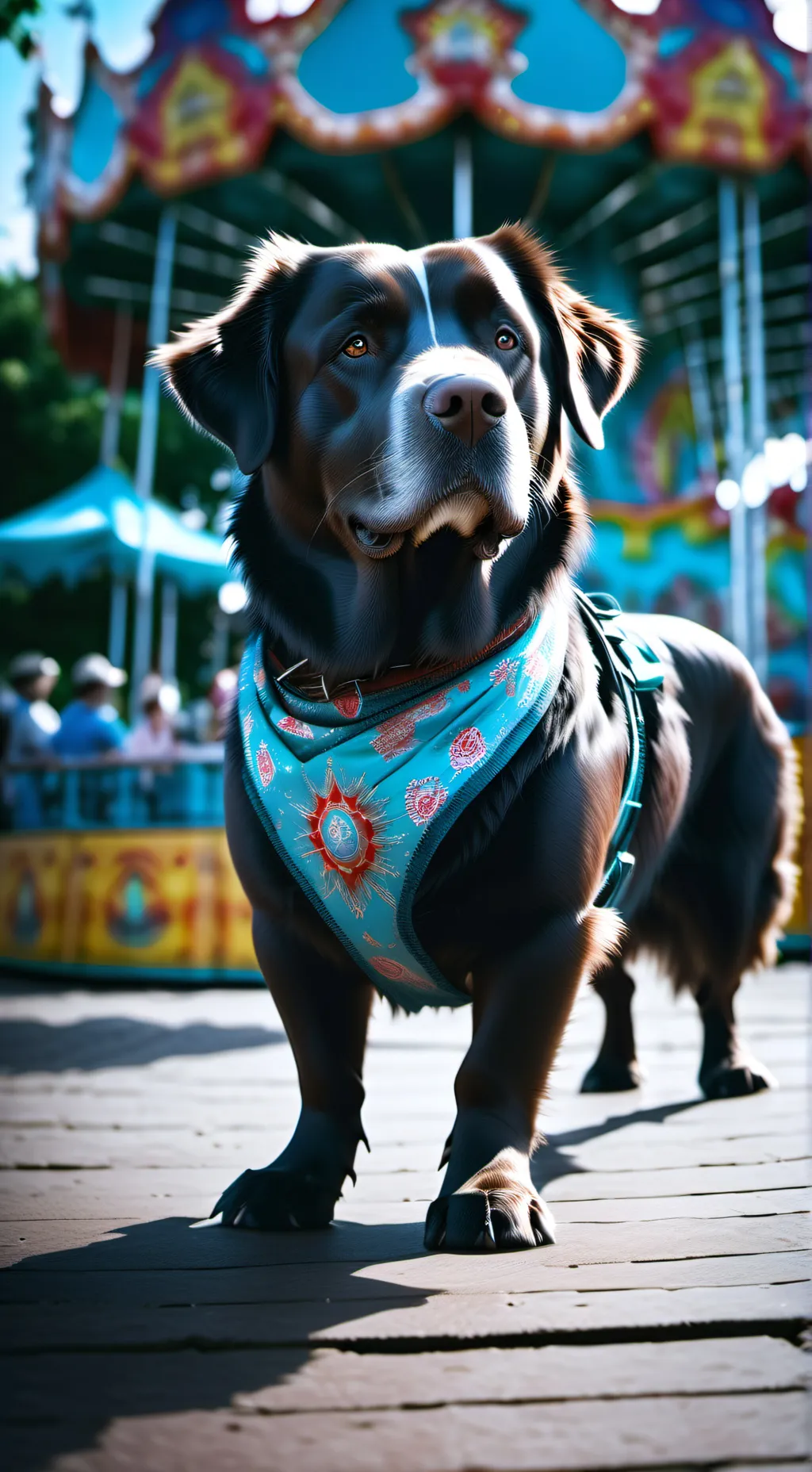 ai character: Carnival #2 background