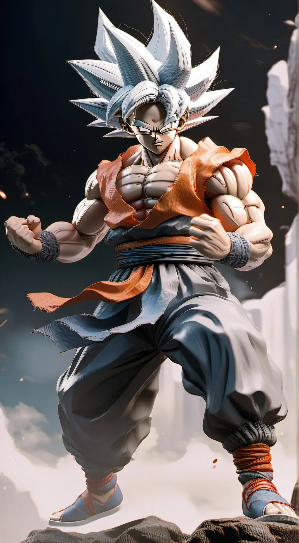ai character: Goku background