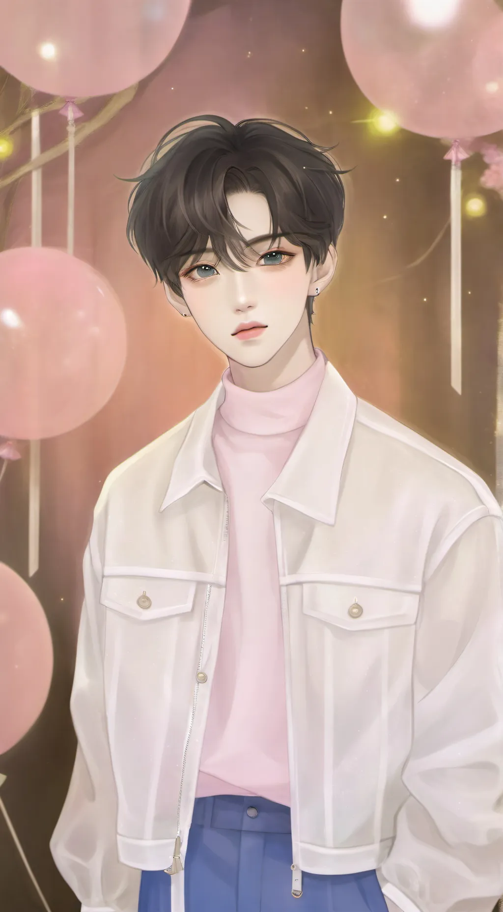 ai character: Kpop Demon Hunters background