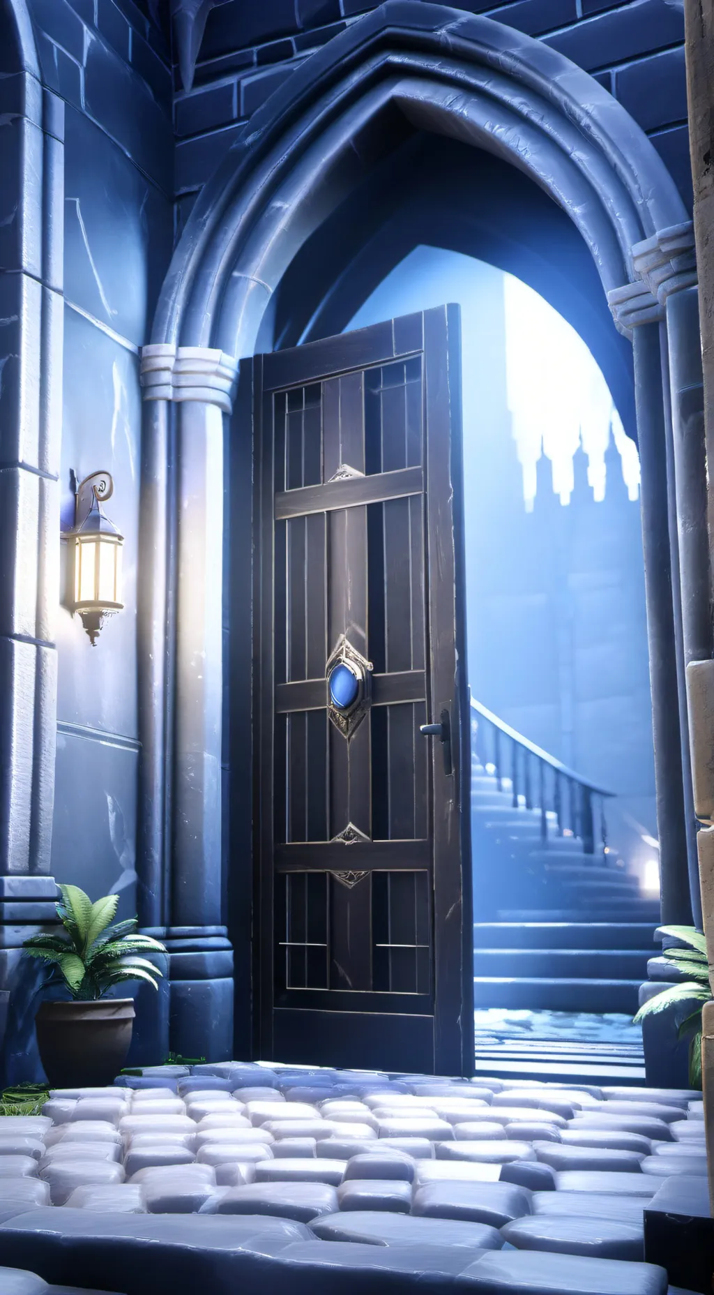 ai character: growth of giggle  background