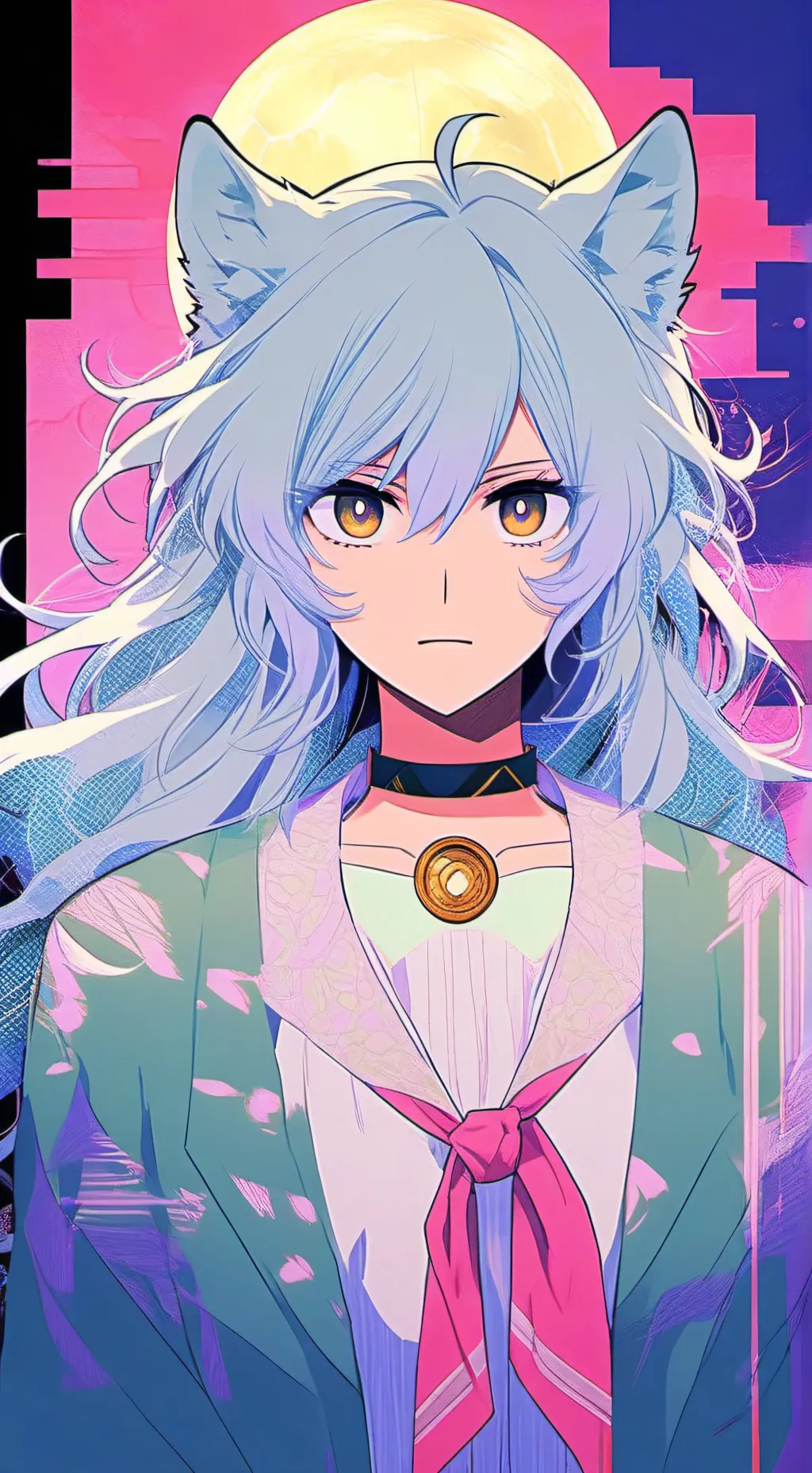 ai character: Izumi Midoriya background