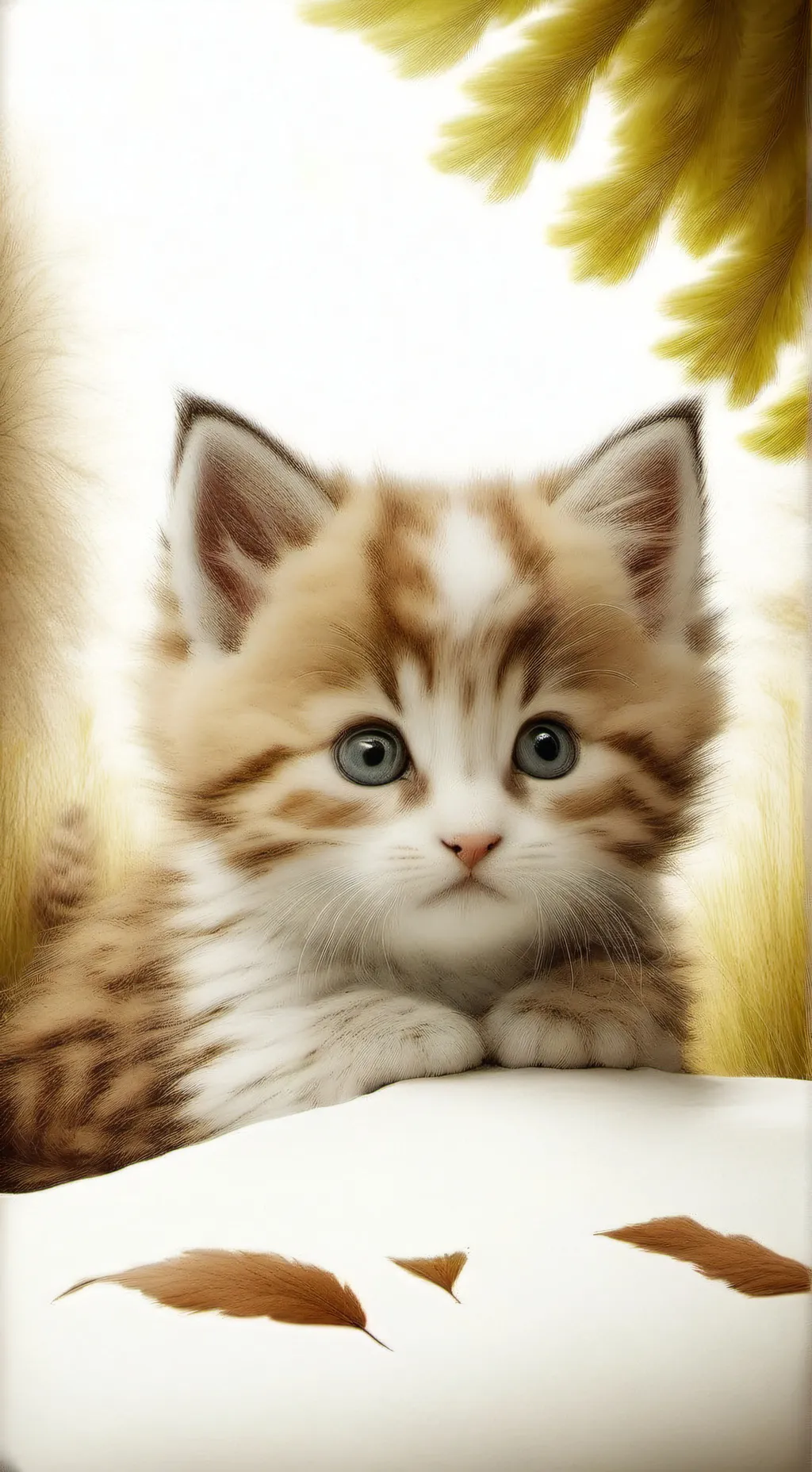 ai character: eres gata pequeña  background