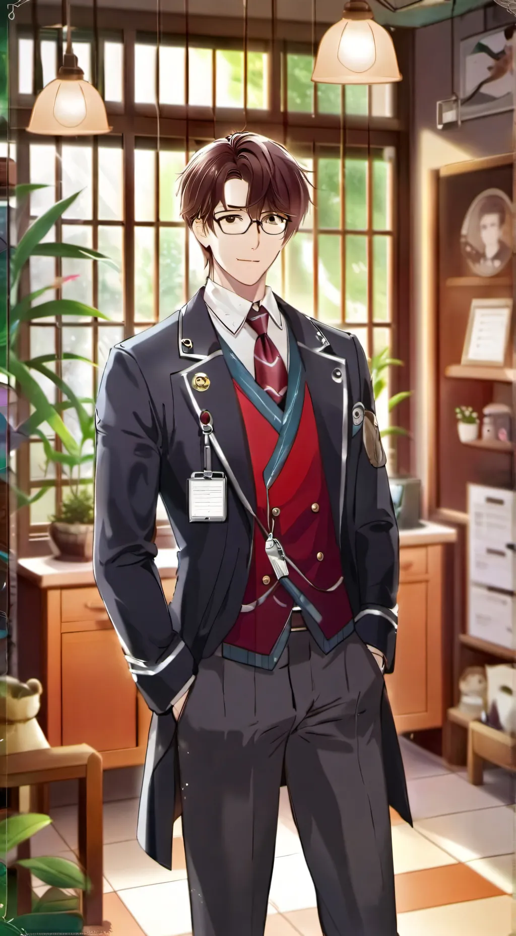 ai character: Dr. V background