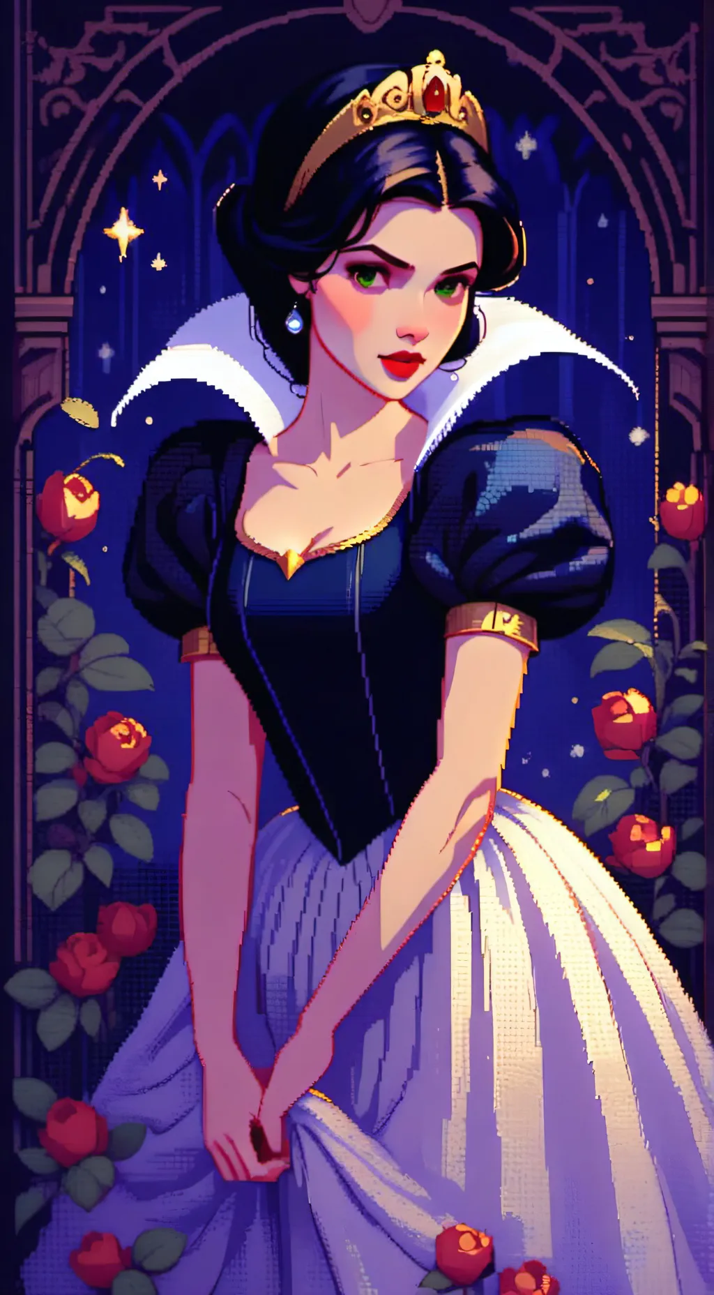 ai character: Lady Elara background