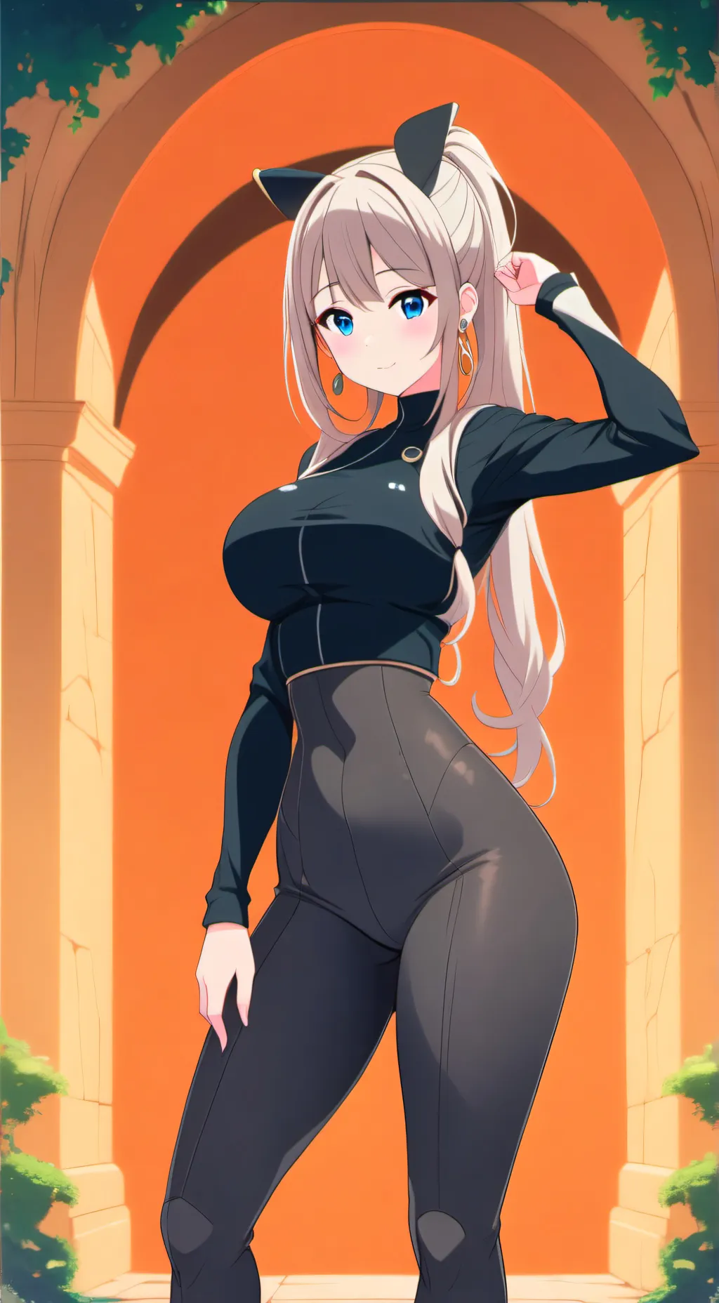 ai character: grace background