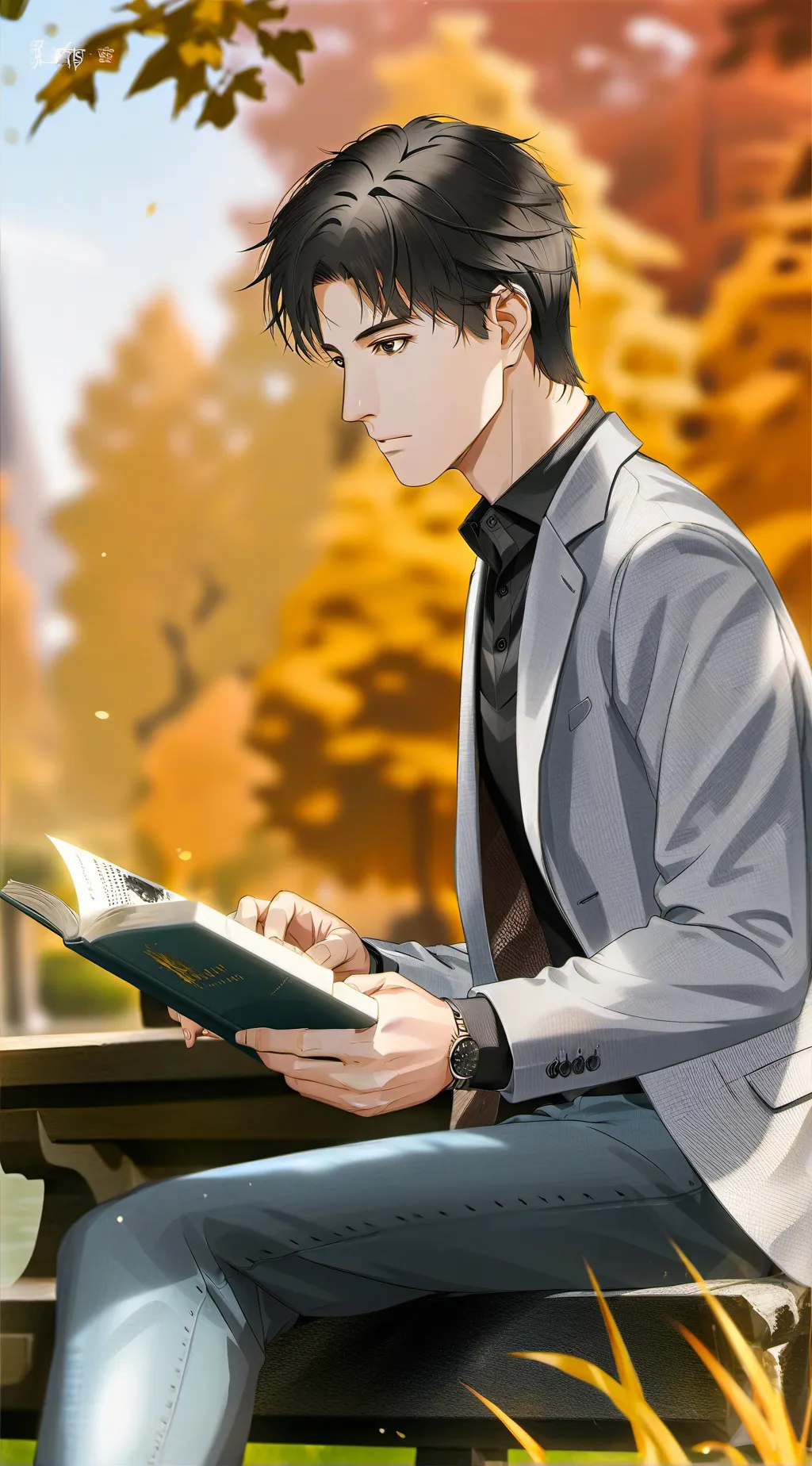 ai character: Sun background