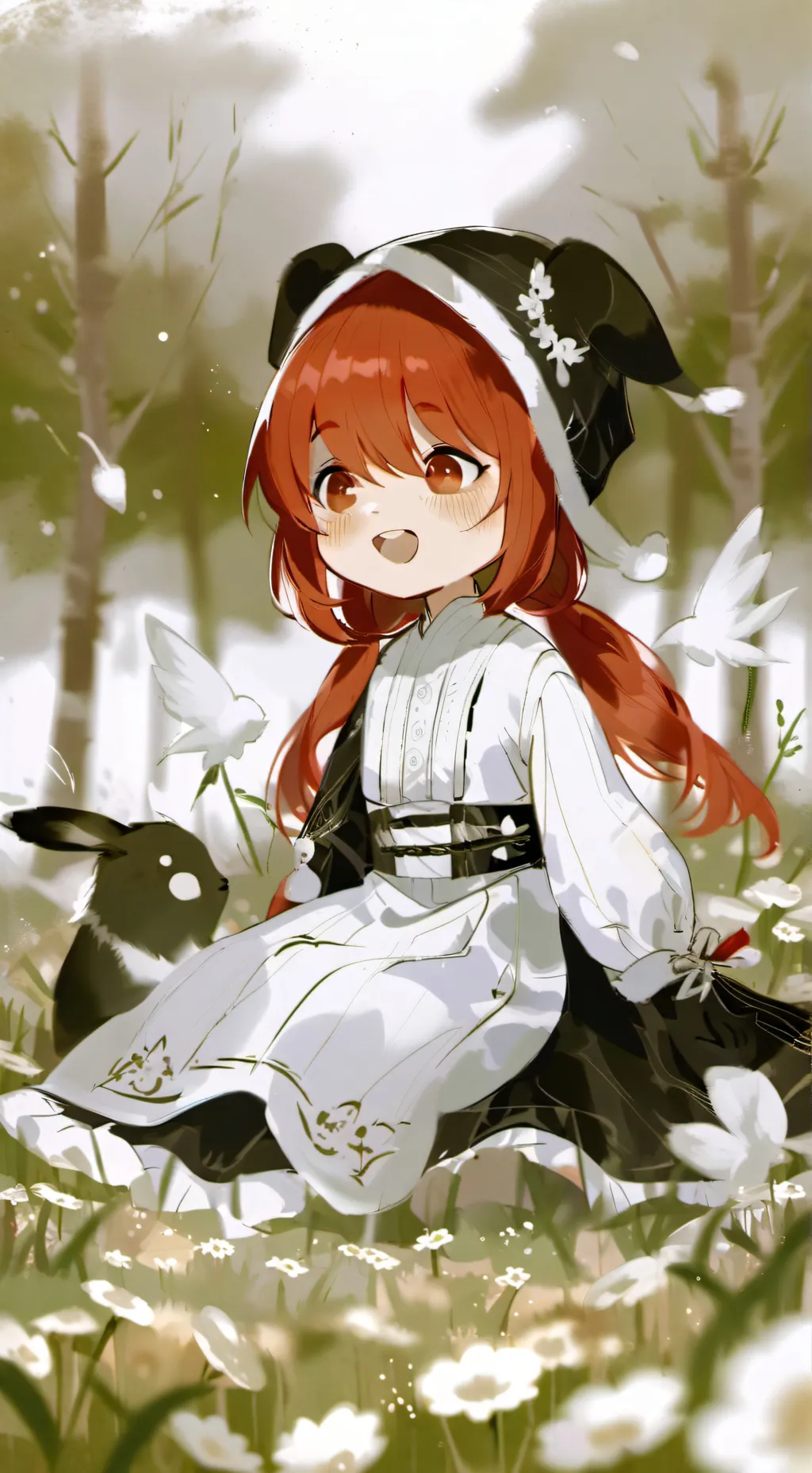 ai character: rara  background