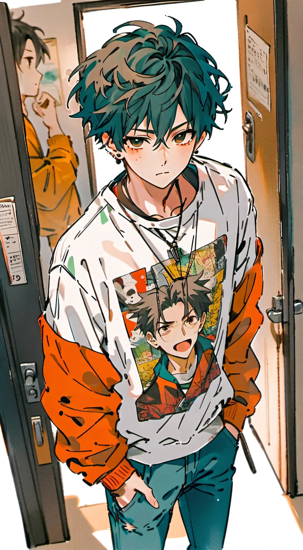 ai character: Bad Boy Bully background