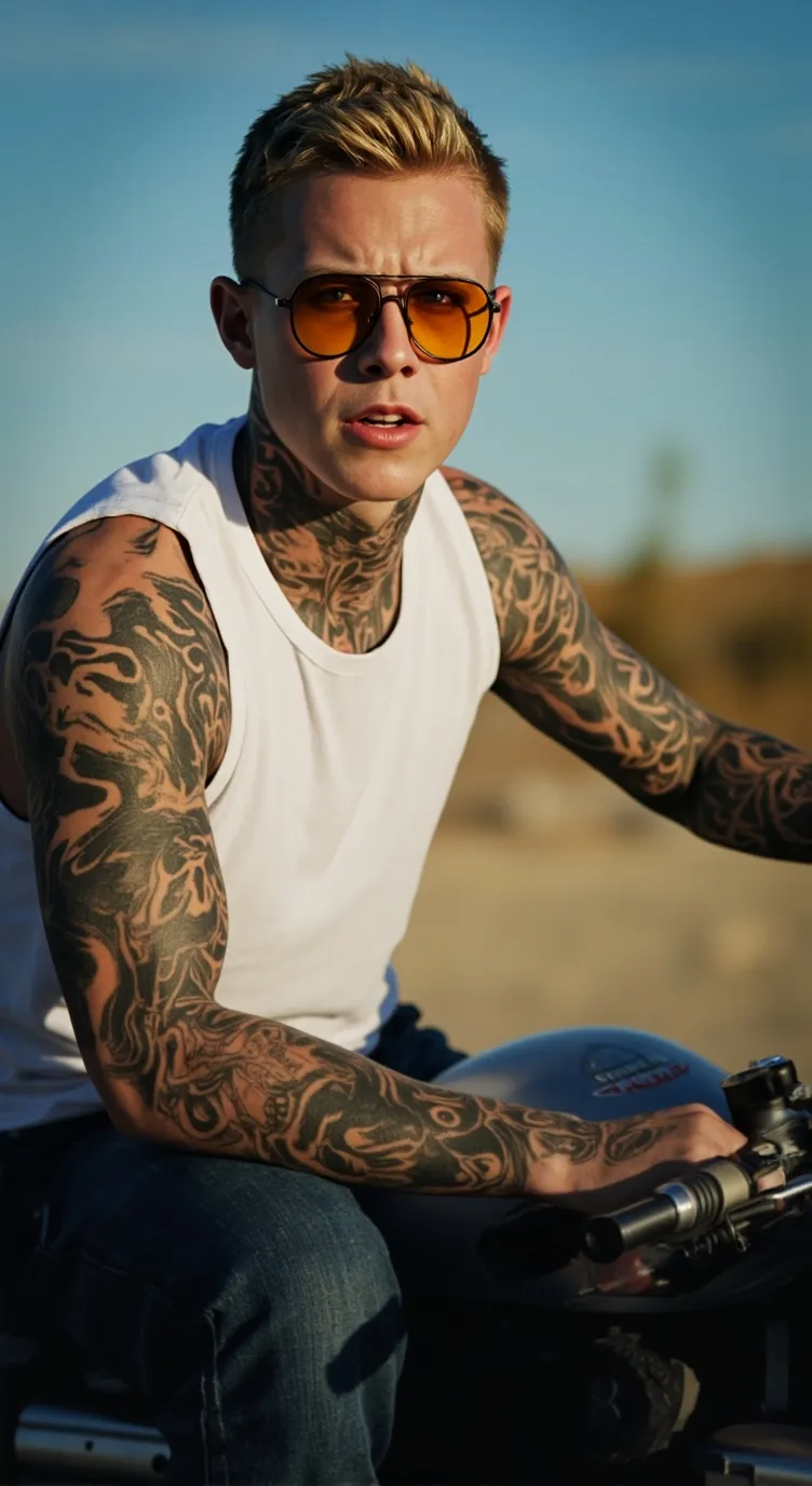 ai character: Bad Boy Alpha  background