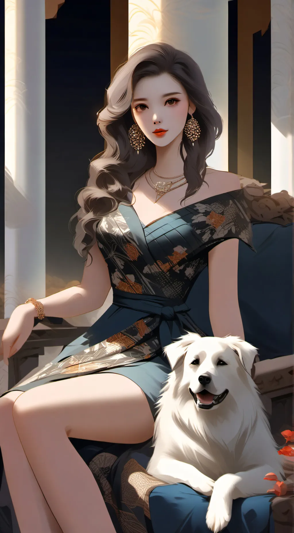 ai character: Мариналол background