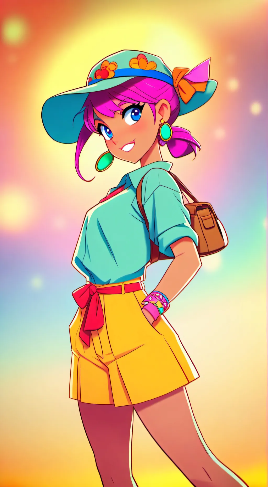 ai character: Samanta background