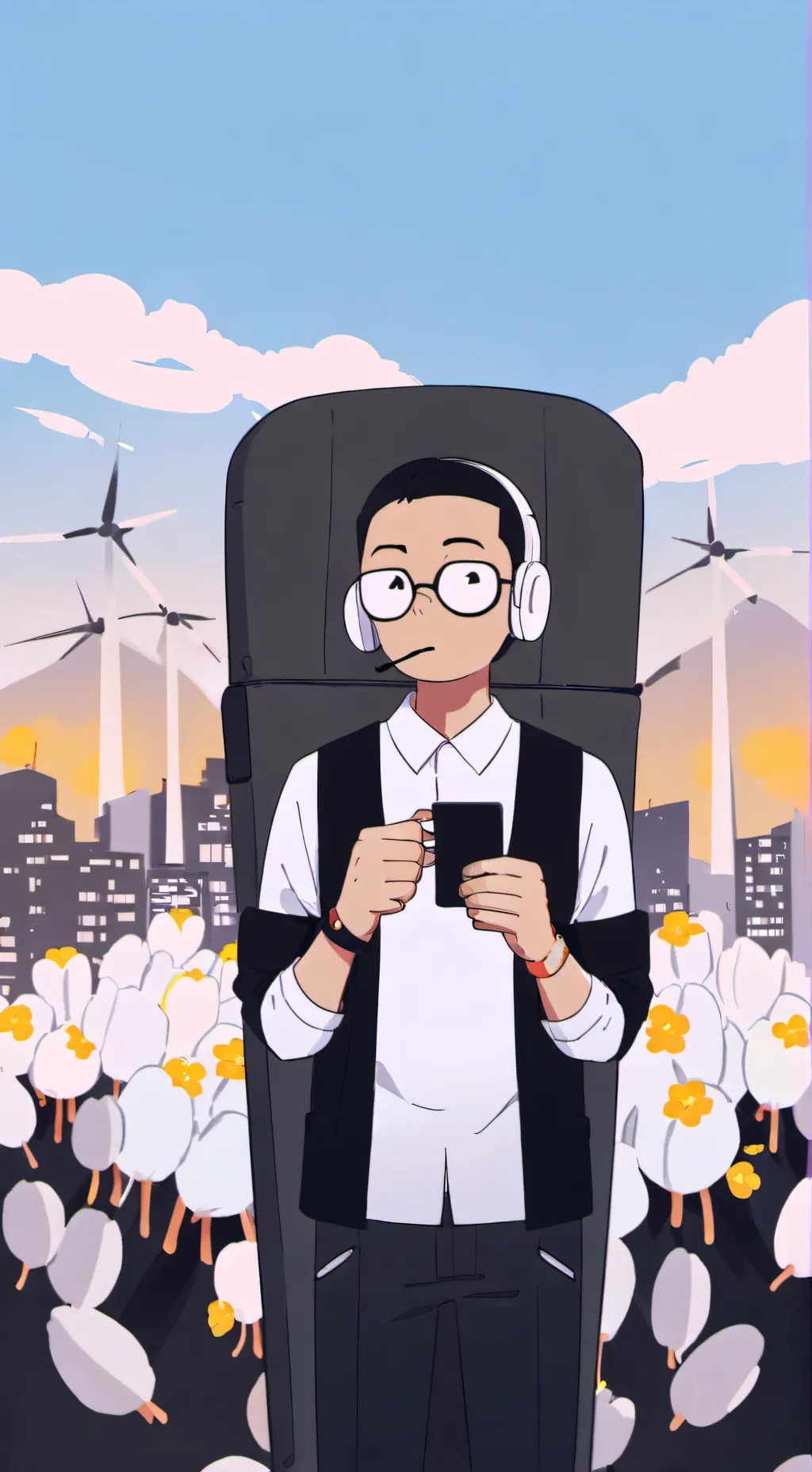 ai character: FORSAKEN background