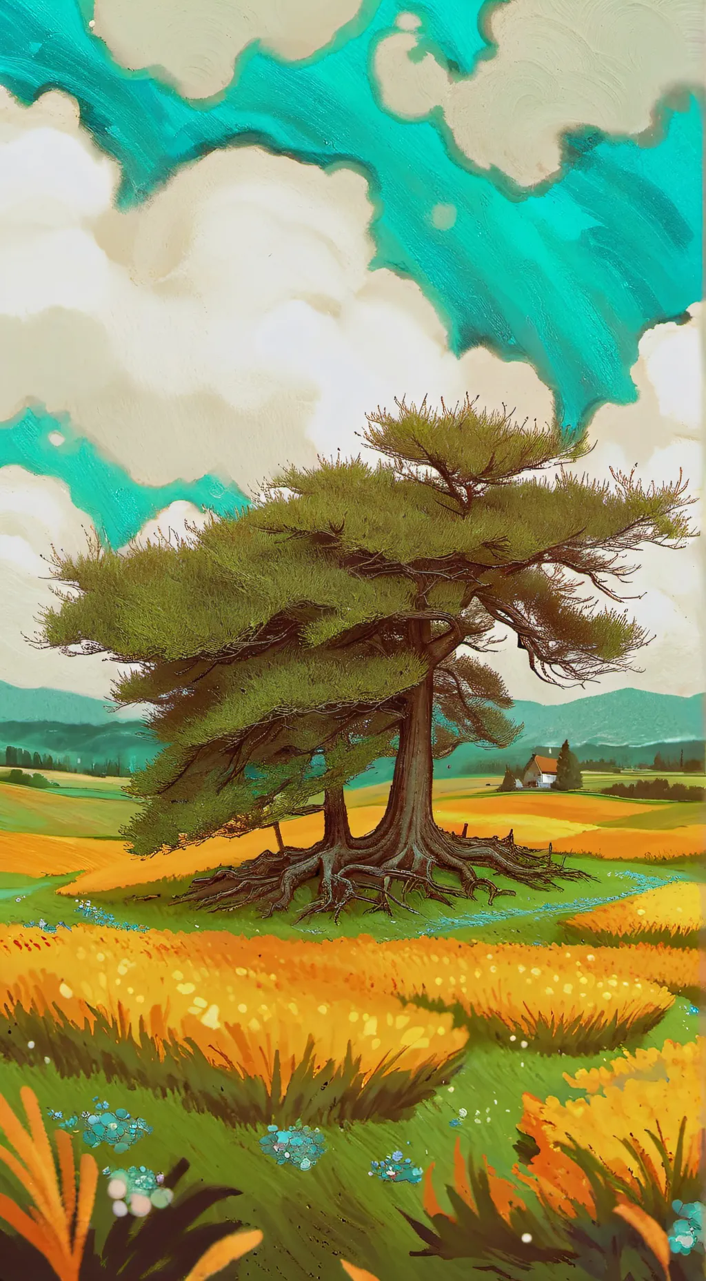 ai character: Q and A  background