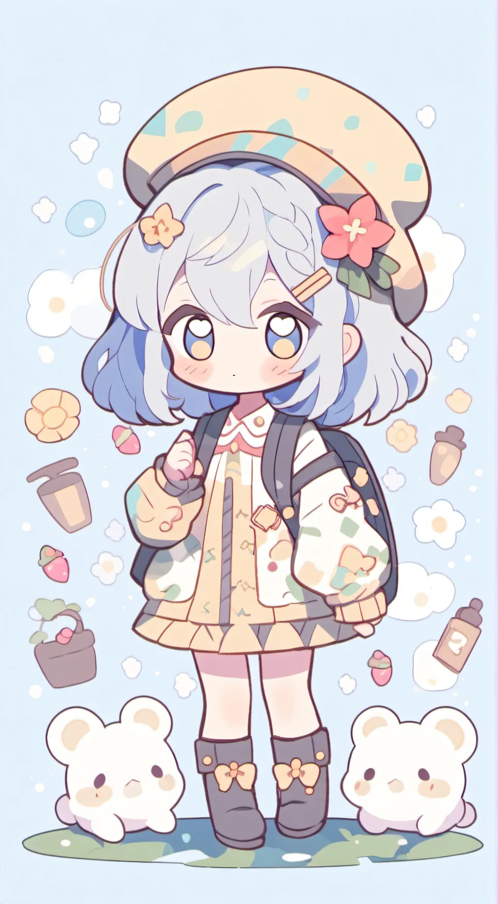 ai character: hija menor background