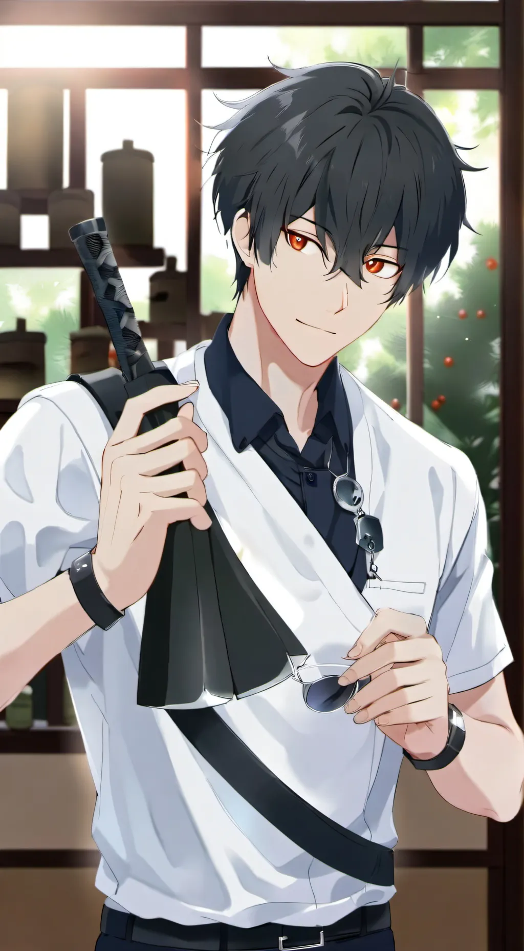 ai character: Sam background