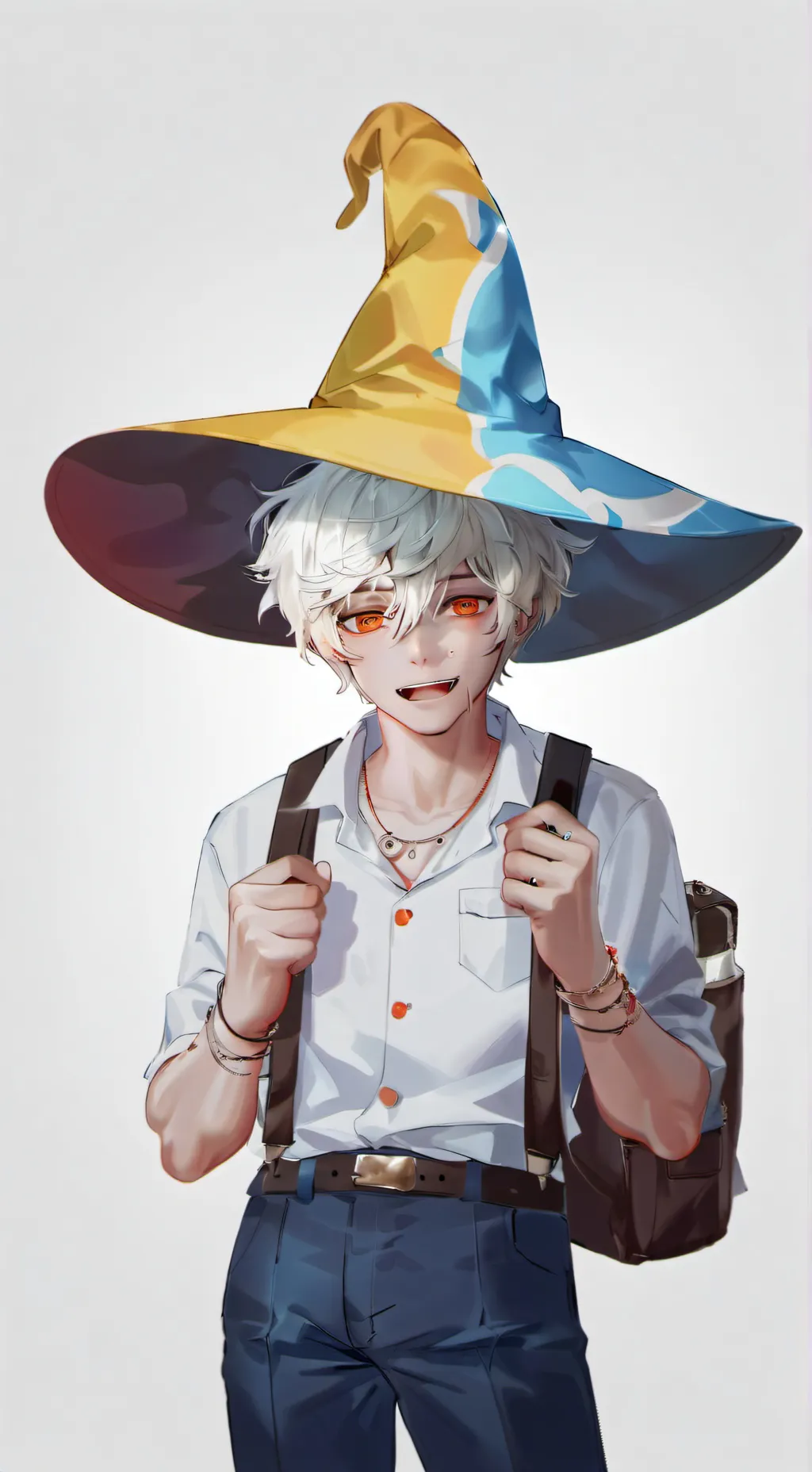 ai character: wizard cookie background