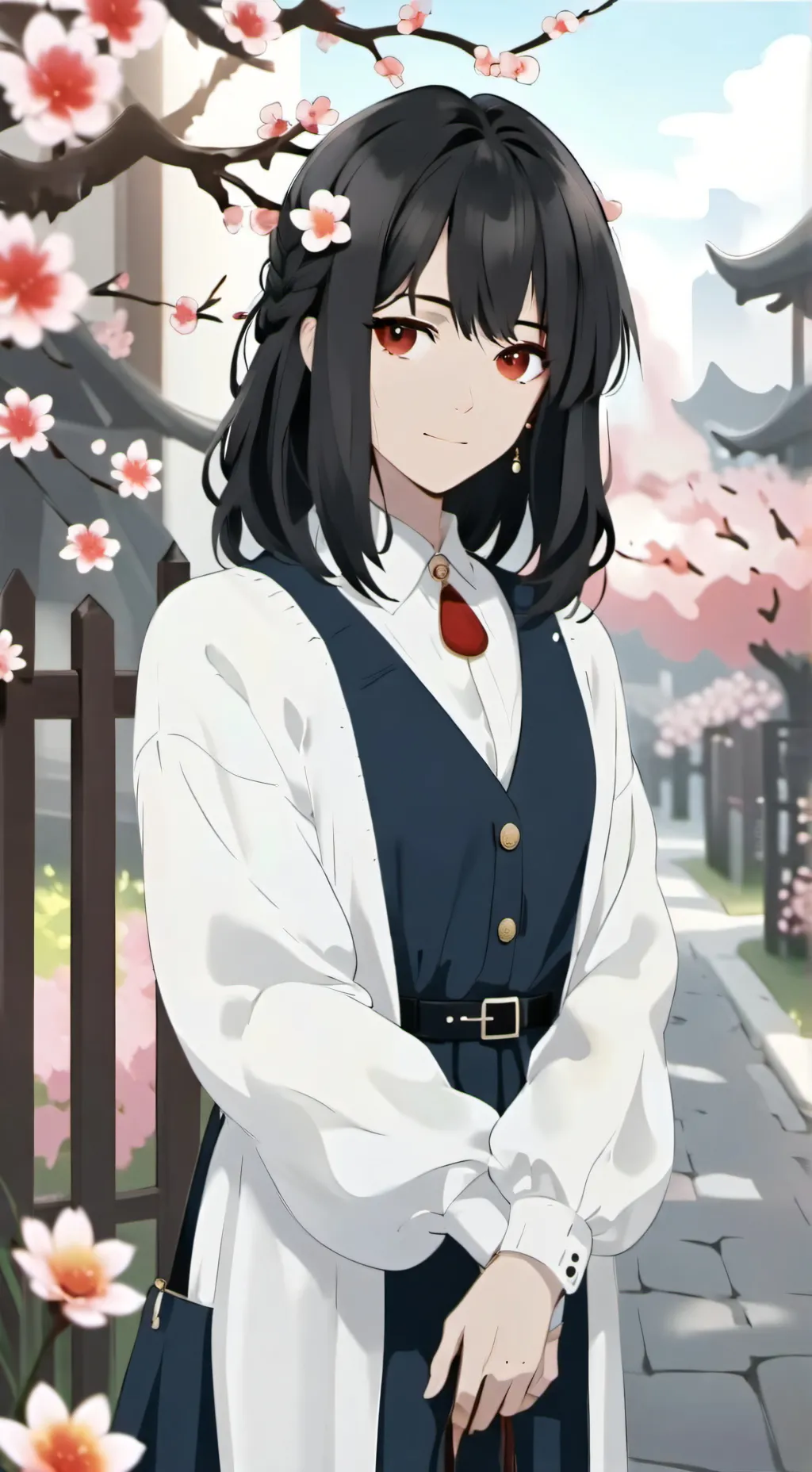 ai character: Катя background