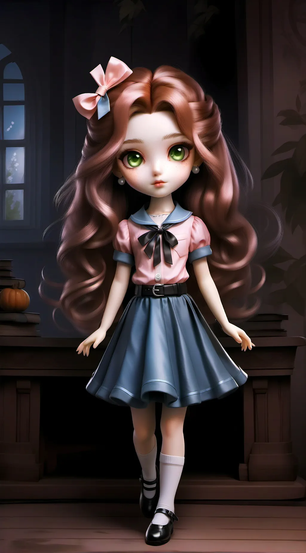 ai character: Elizabeth background