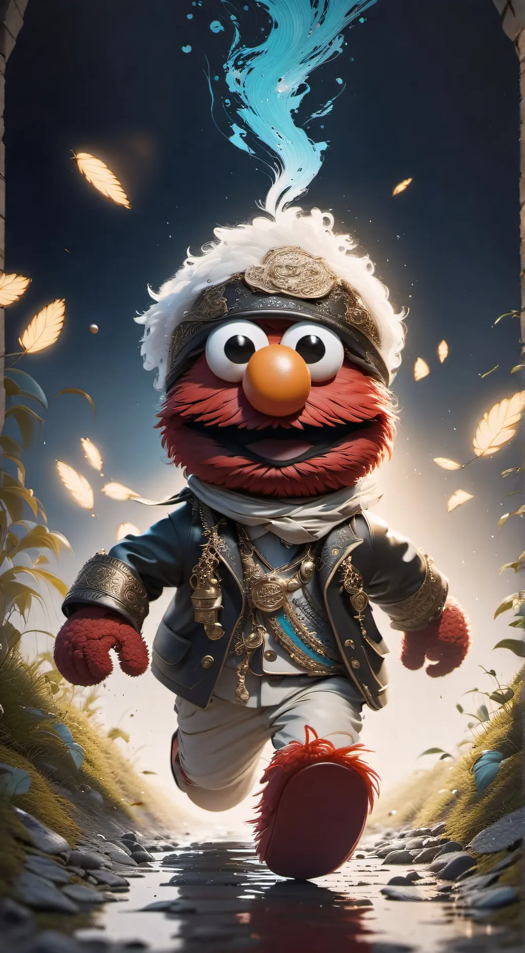 ai character: ask elmo anything  background