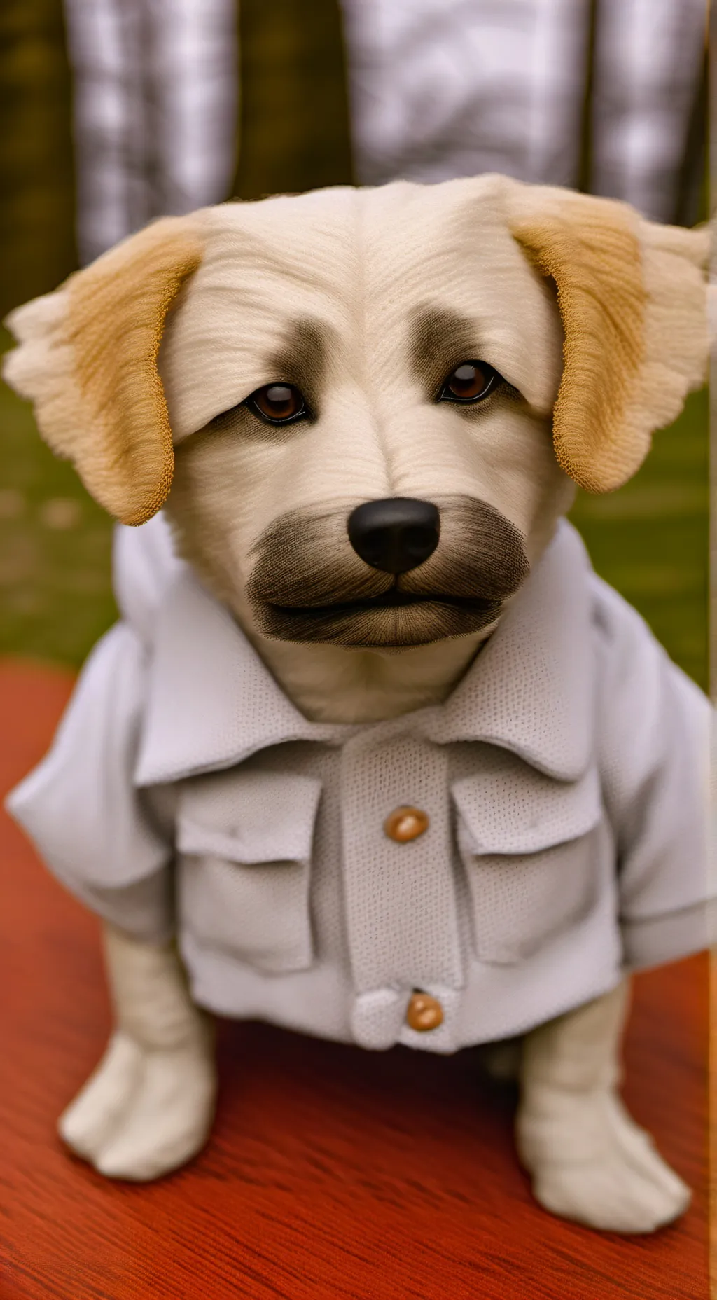 ai character: Driving in my car! background