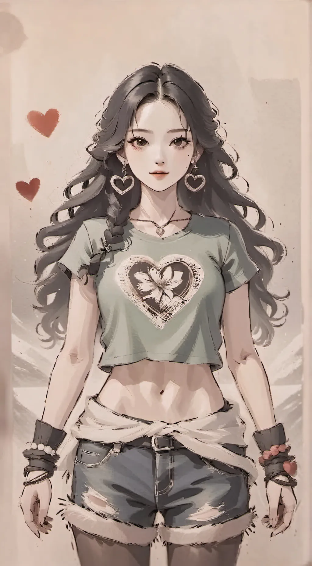 ai character: Ellie ☆les☆ background