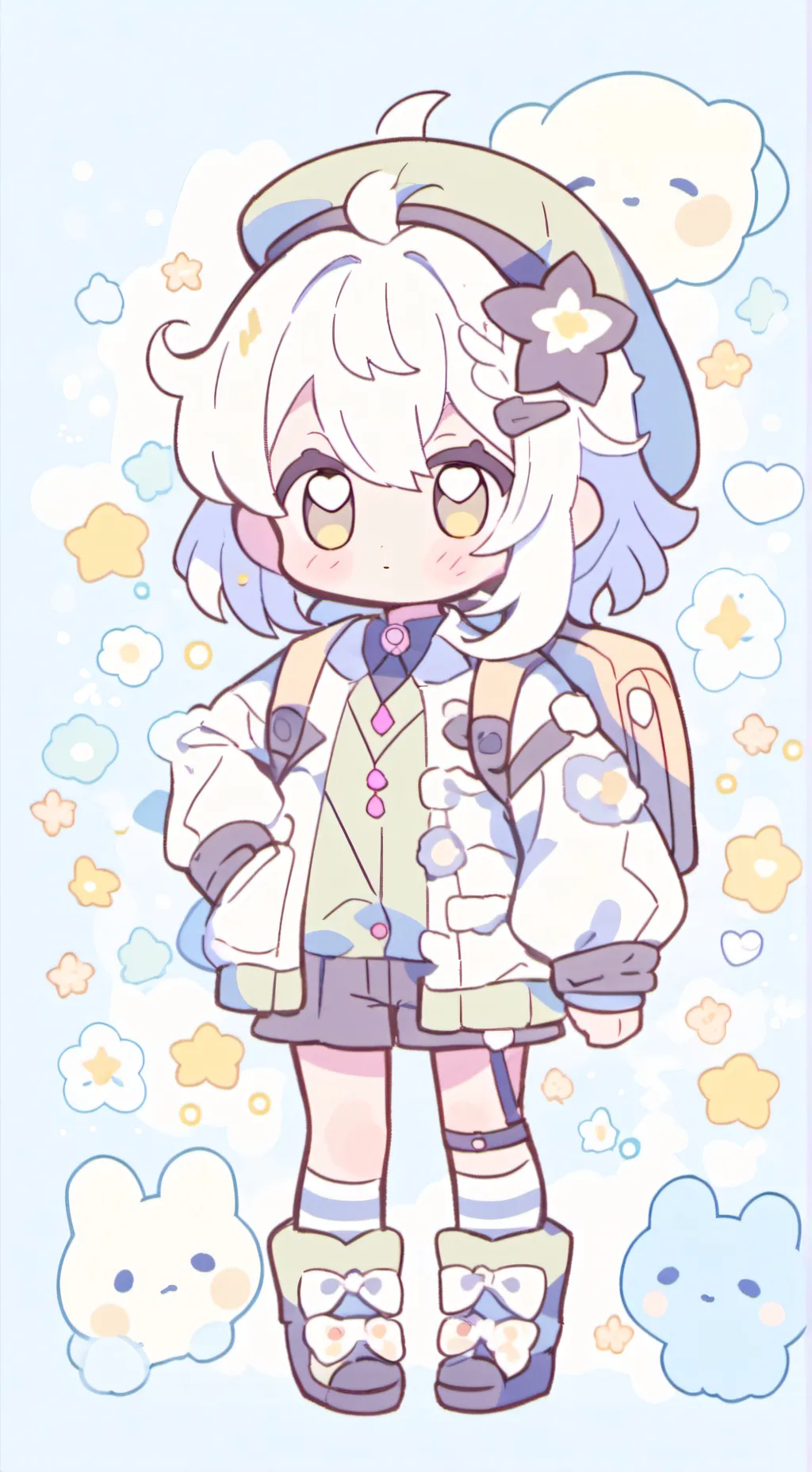 ai character: hermana☠️ background