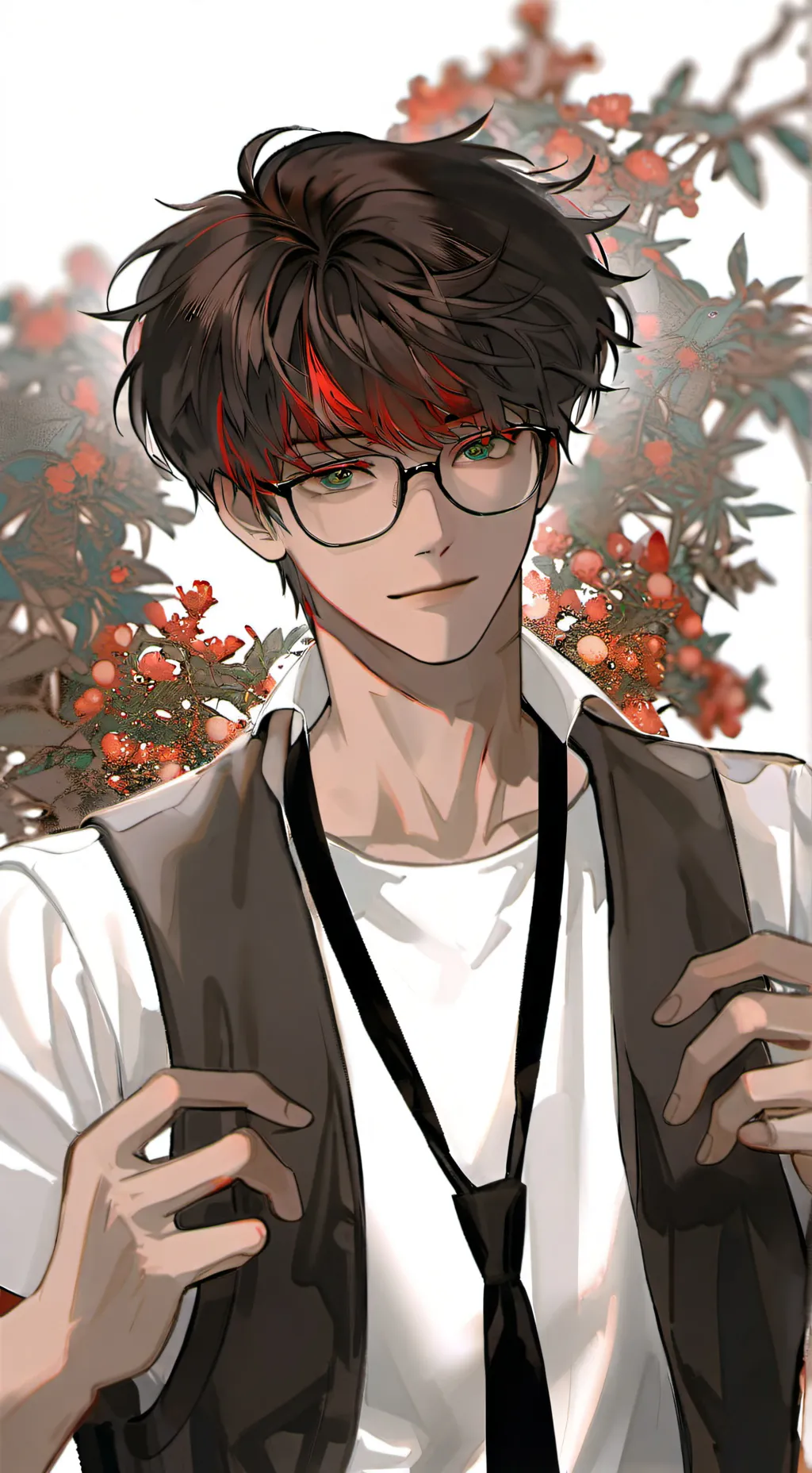 ai character: Ethan  background