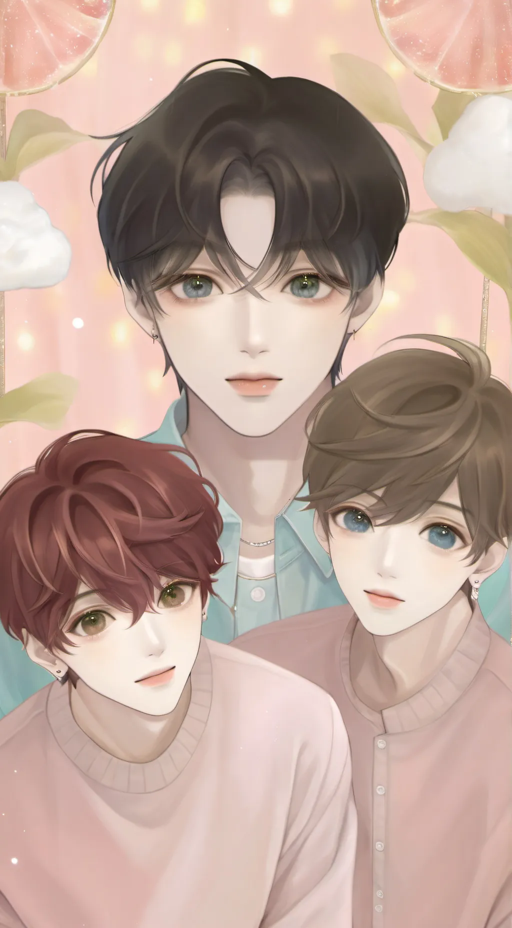 ai character: Saja boys funeral  background