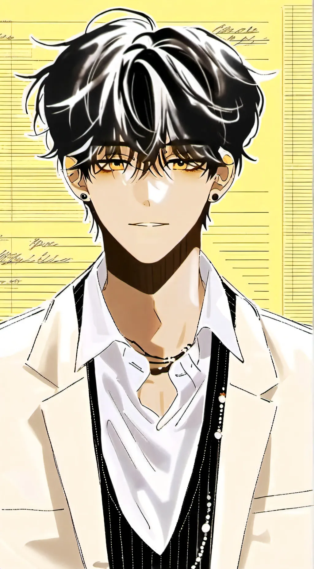 ai character: Rozo atau toro background