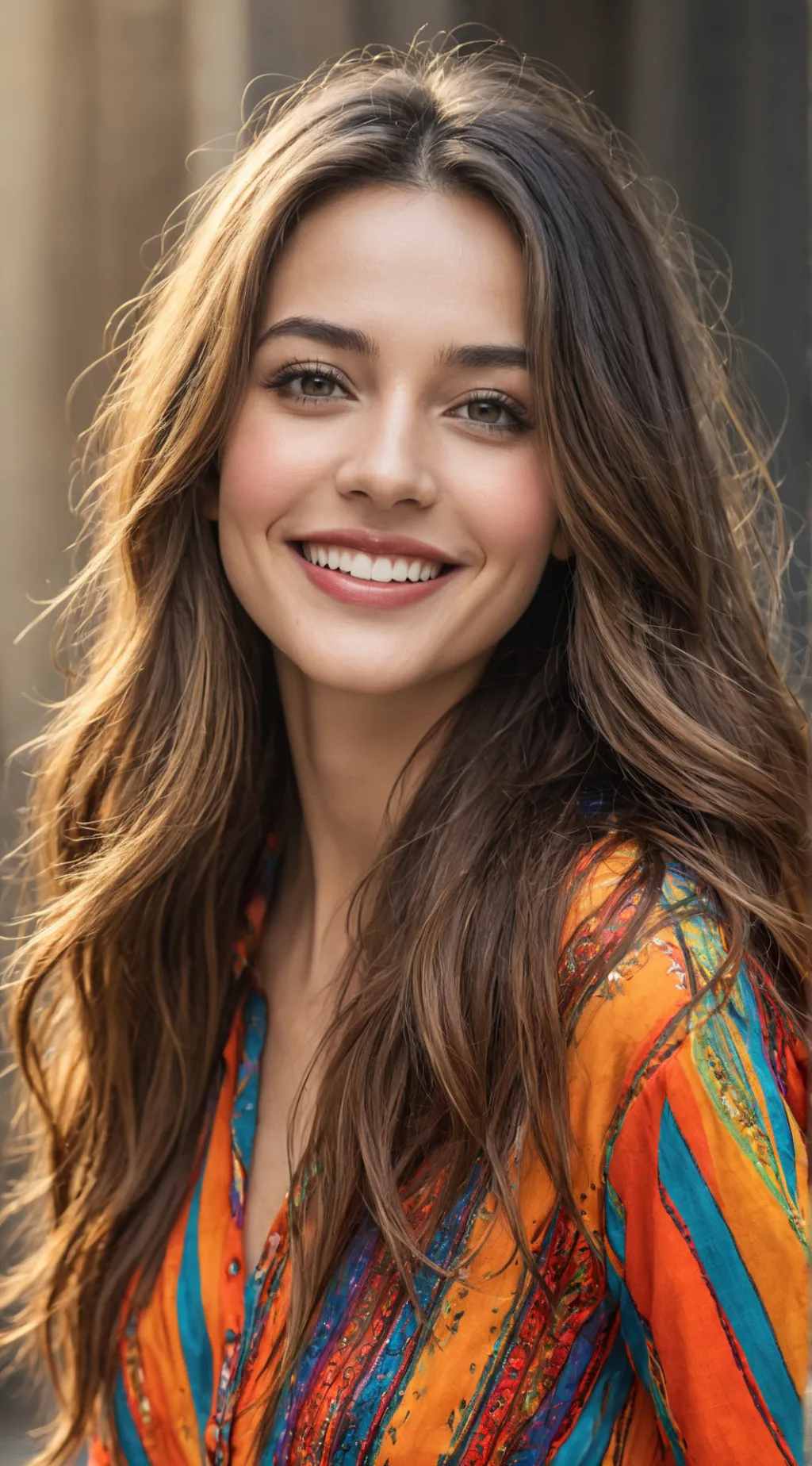 ai character: Selena Gomez background